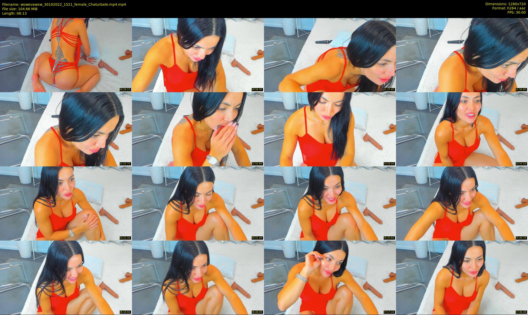 wowevawow — 9 minute Chaturbate female cam show recording, 720p, Oct 30, 2022