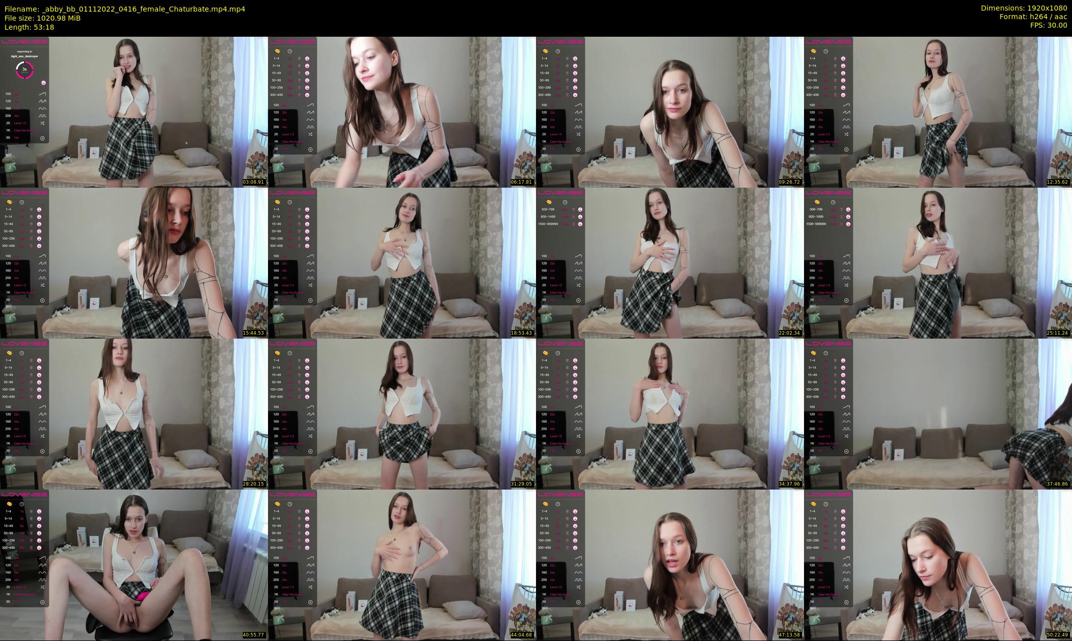 _abby_bb — 54 minute Chaturbate female cam show recording, 1080p, Nov 1, 2022