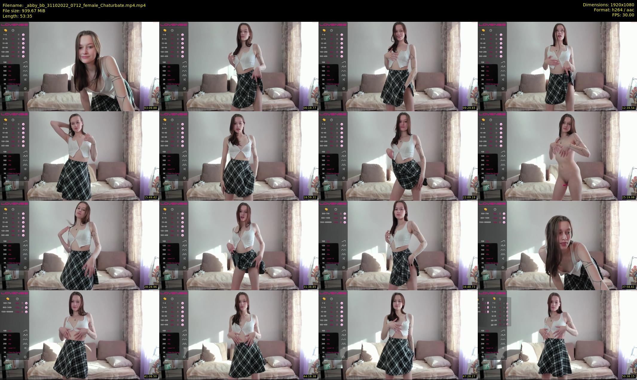 _abby_bb — 54 minute Chaturbate female cam show recording, 1080p, Oct 31, 2022