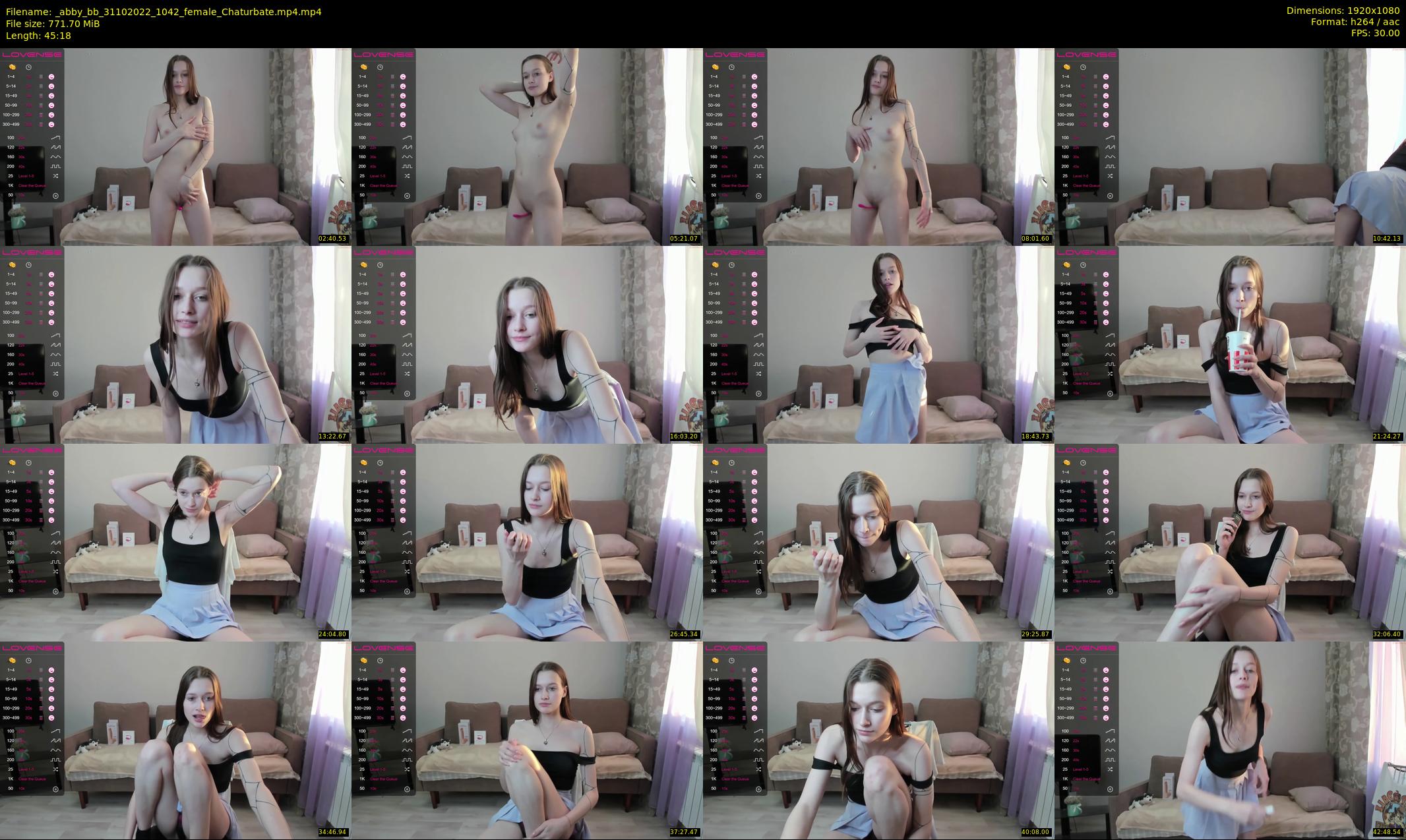 _abby_bb — 46 minute Chaturbate female cam show recording, 1080p, Oct 31, 2022