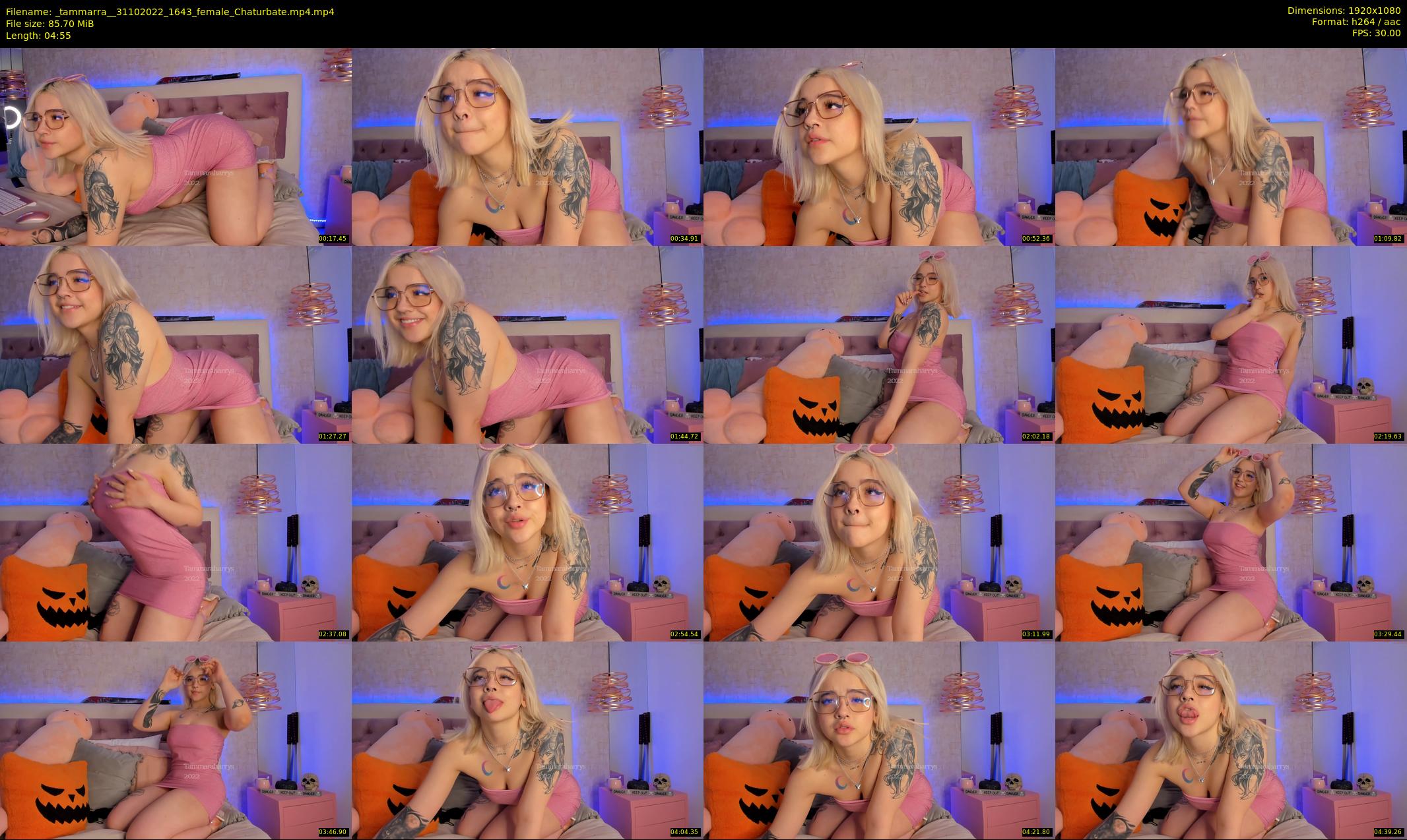 _tammarra_ — 5 minute Chaturbate female cam show recording, 1080p, Oct 31, 2022