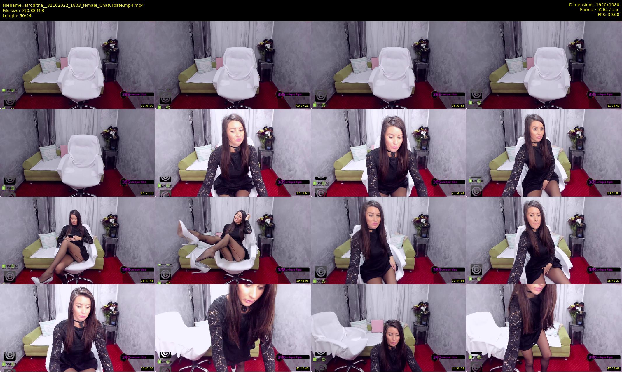 afroditha_ — 51 minute Chaturbate female cam show recording, 1080p, Oct 31, 2022