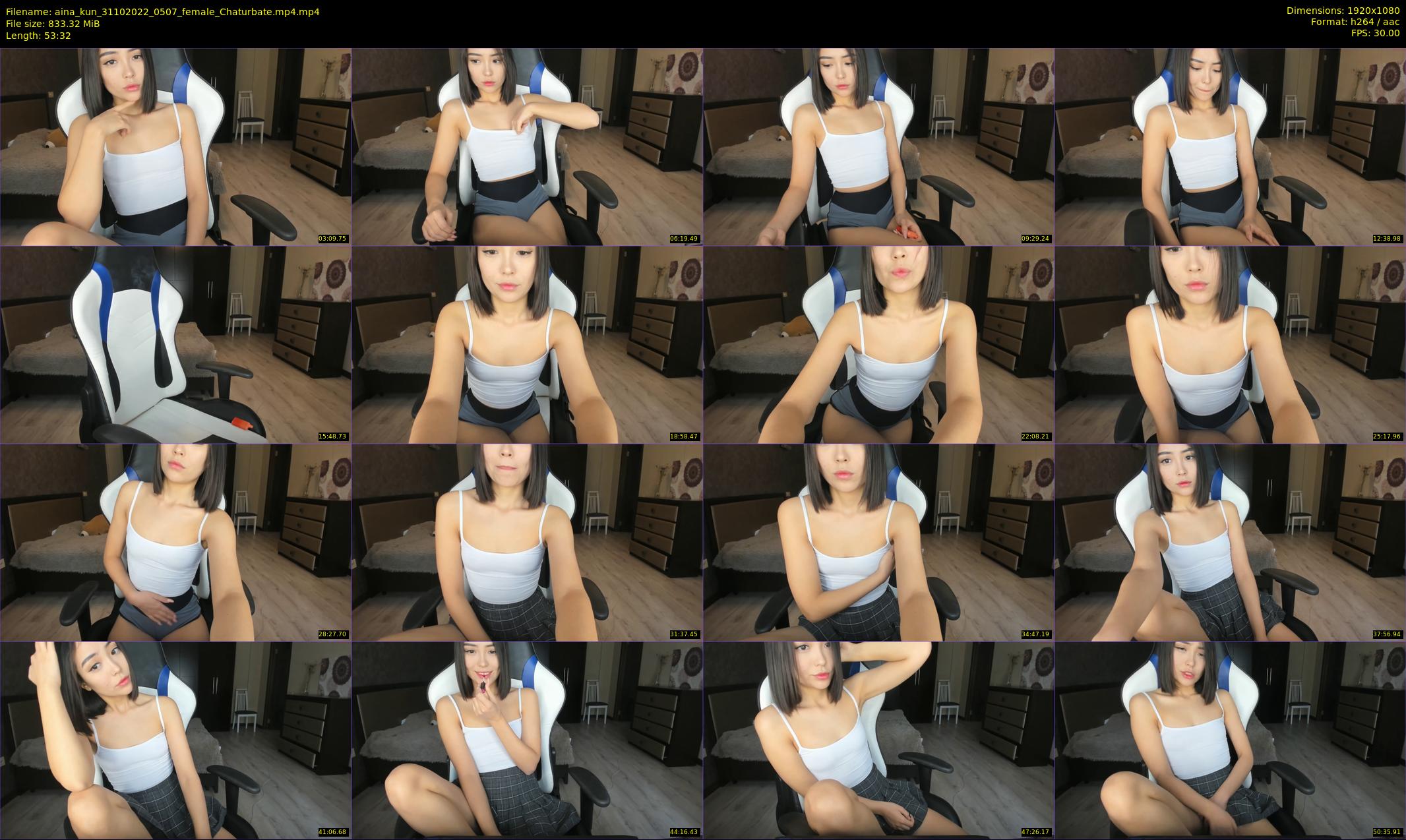 aina_kun — 54 minute Chaturbate female cam show recording, 1080p, Oct 31, 2022