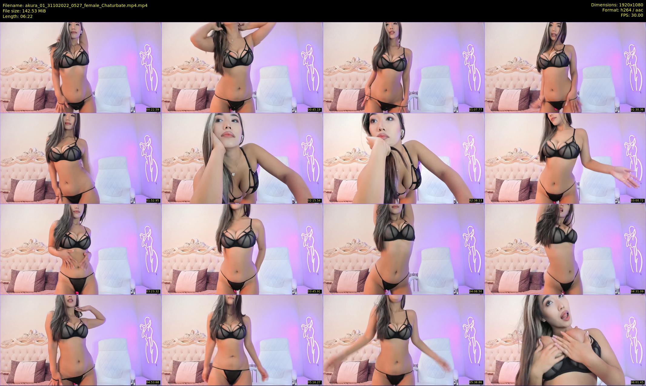 akura_01 — 7 minute Chaturbate female cam show recording, 1080p, Oct 31, 2022