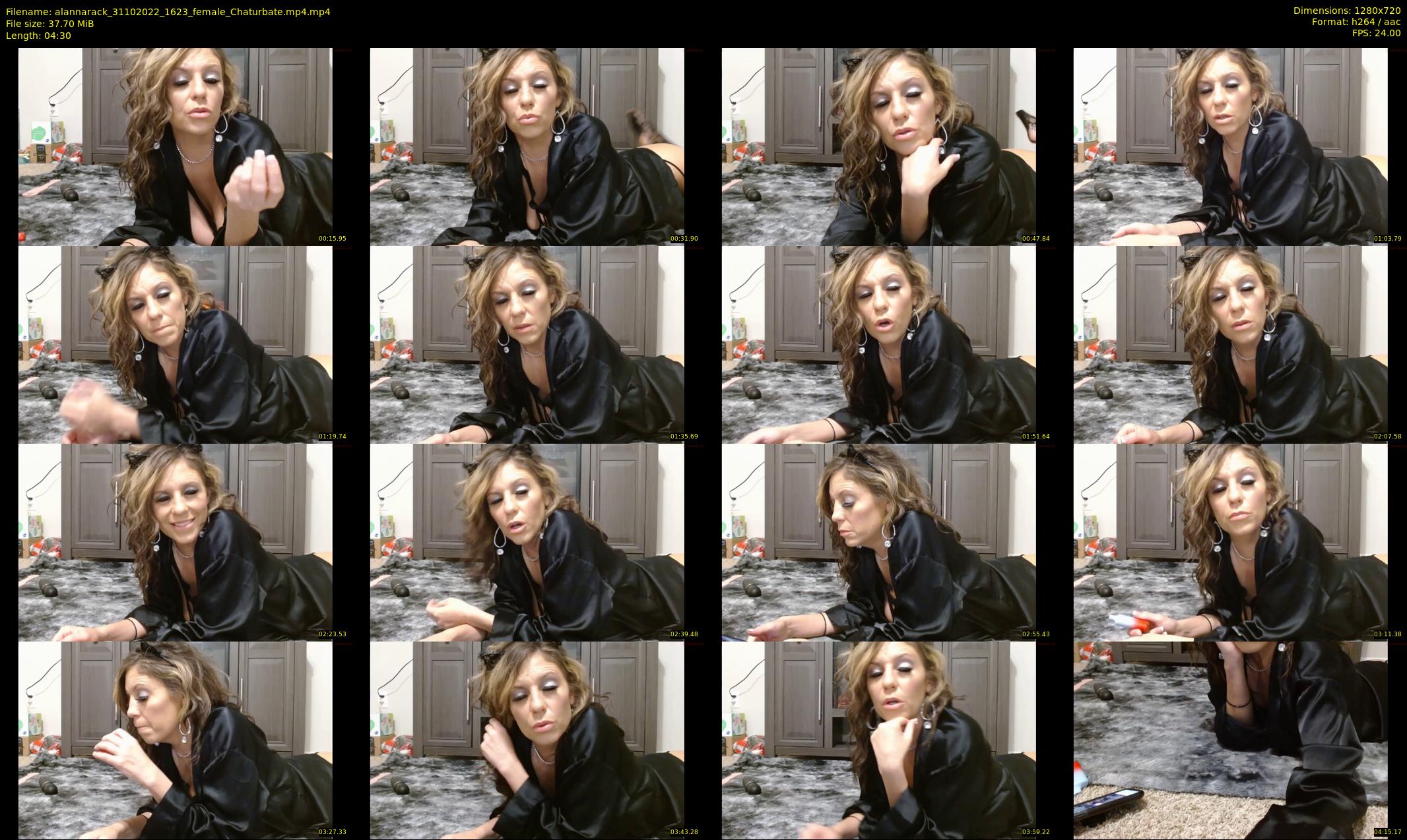 alannarack — 5 minute Chaturbate female cam show recording, 720p, Oct 31, 2022