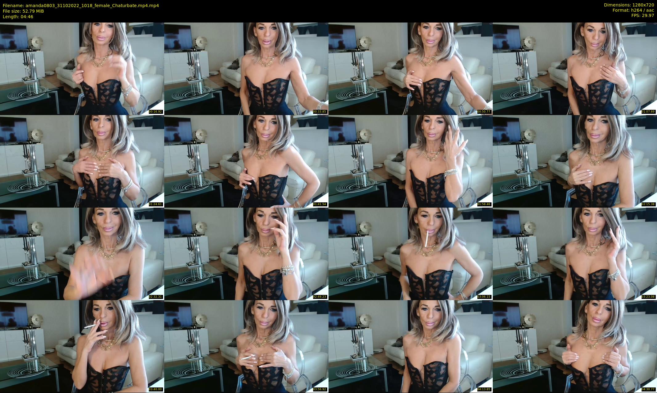 amanda0803 — 5 minute Chaturbate female cam show recording, 720p, Oct 31, 2022