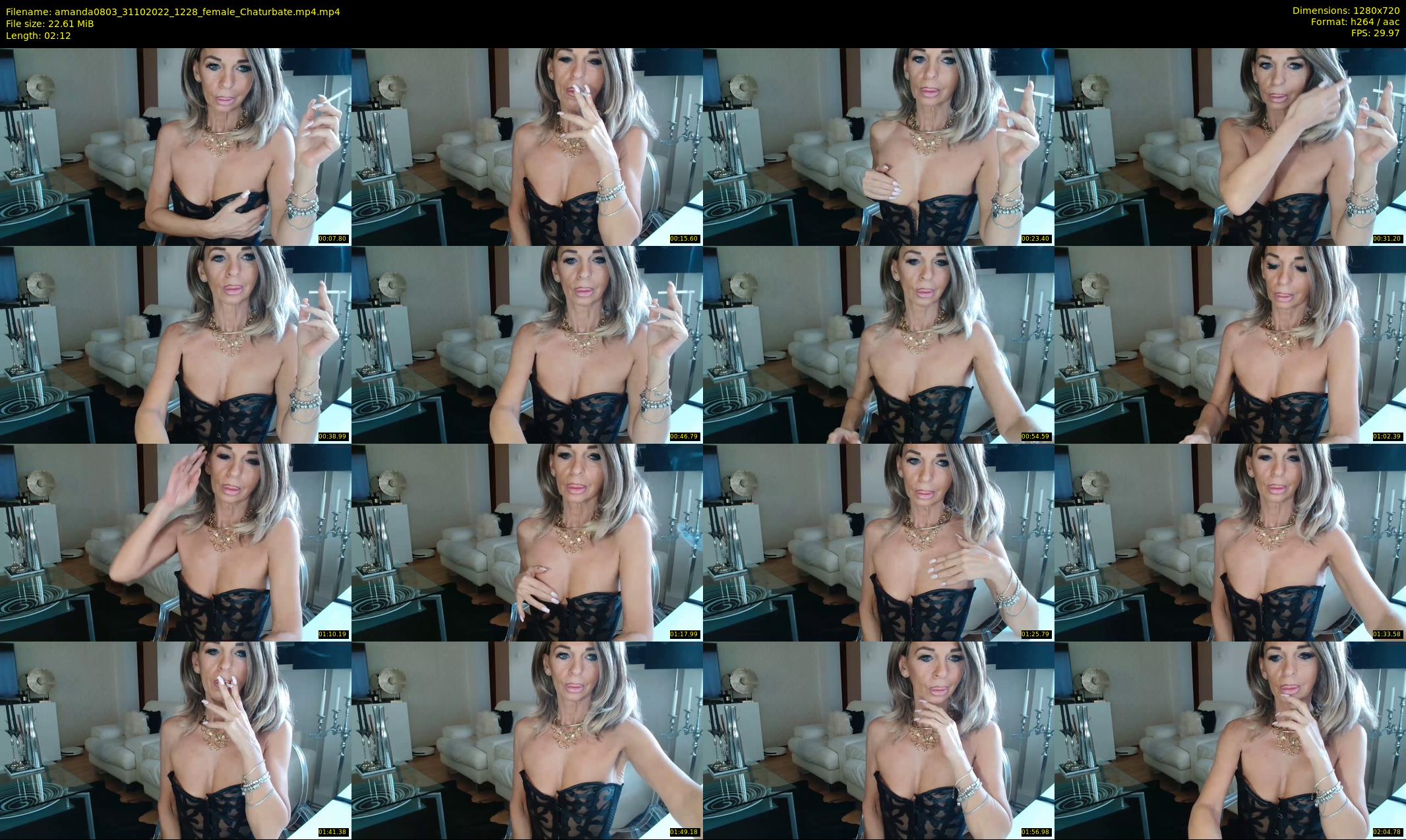 amanda0803 — 3 minute Chaturbate female cam show recording, 720p, Oct 31, 2022