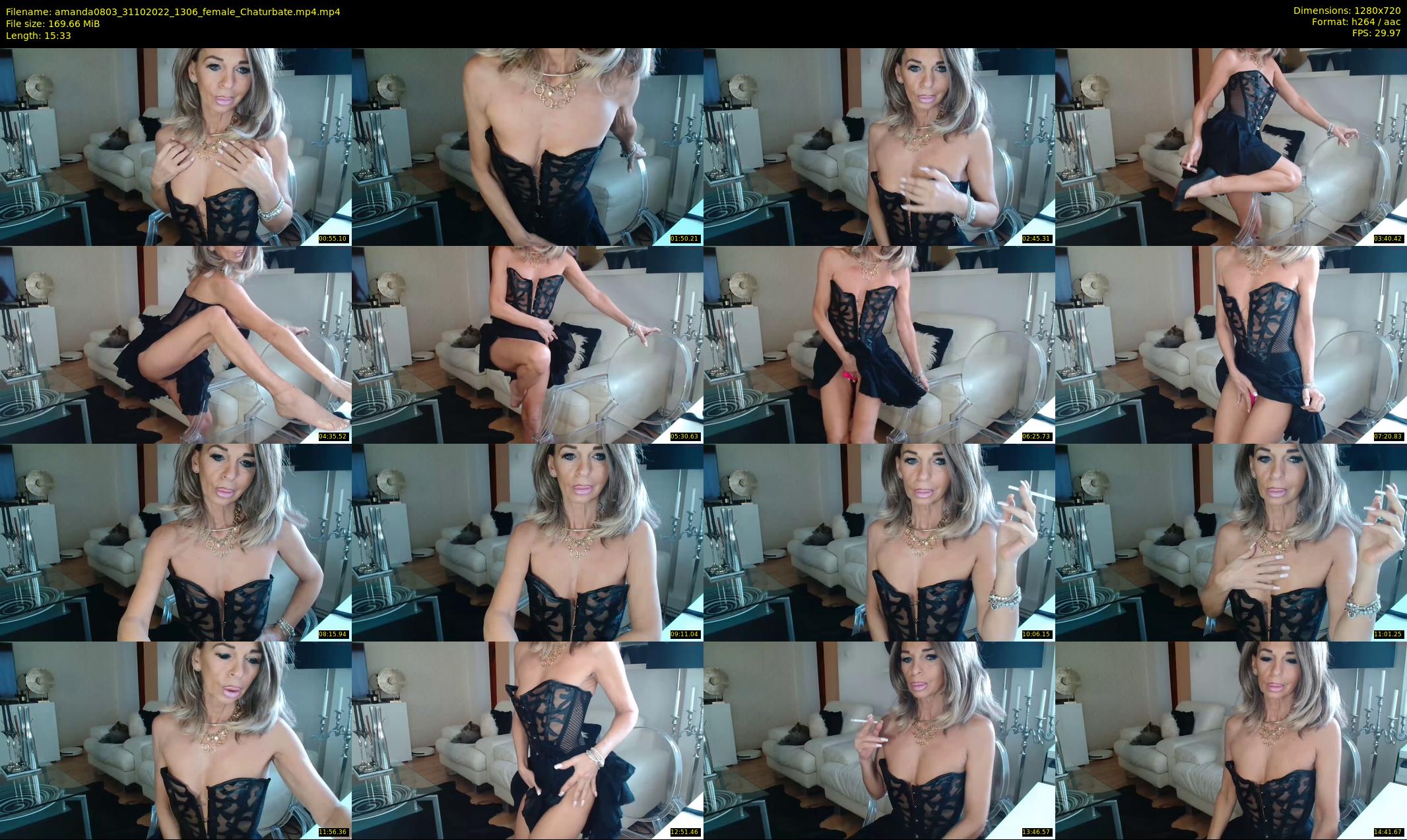 amanda0803 — 16 minute Chaturbate female cam show recording, 720p, Oct 31, 2022