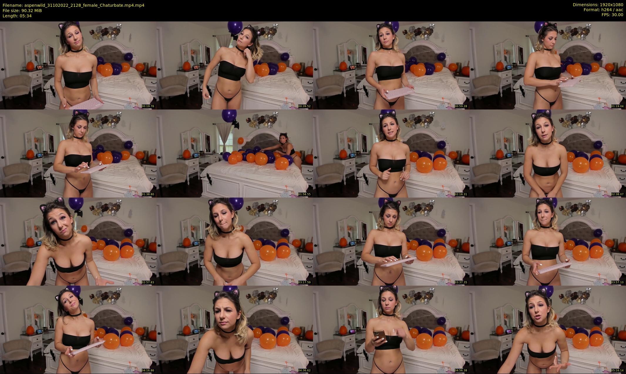 aspenwild — 6 minute Chaturbate female cam show recording, 1080p, Oct 31, 2022