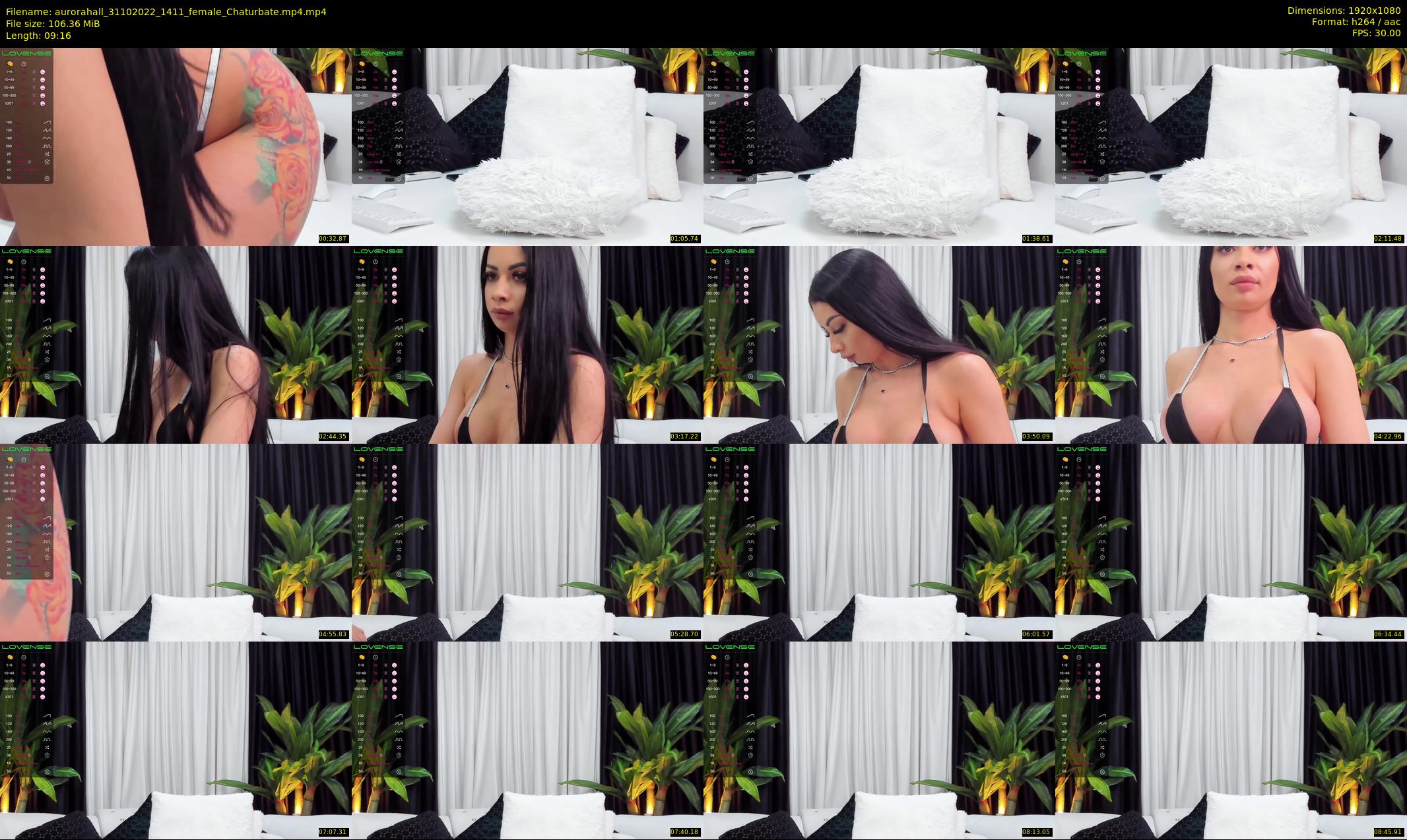 aurorahall — 10 minute Chaturbate female cam show recording, 1080p, Oct 31, 2022