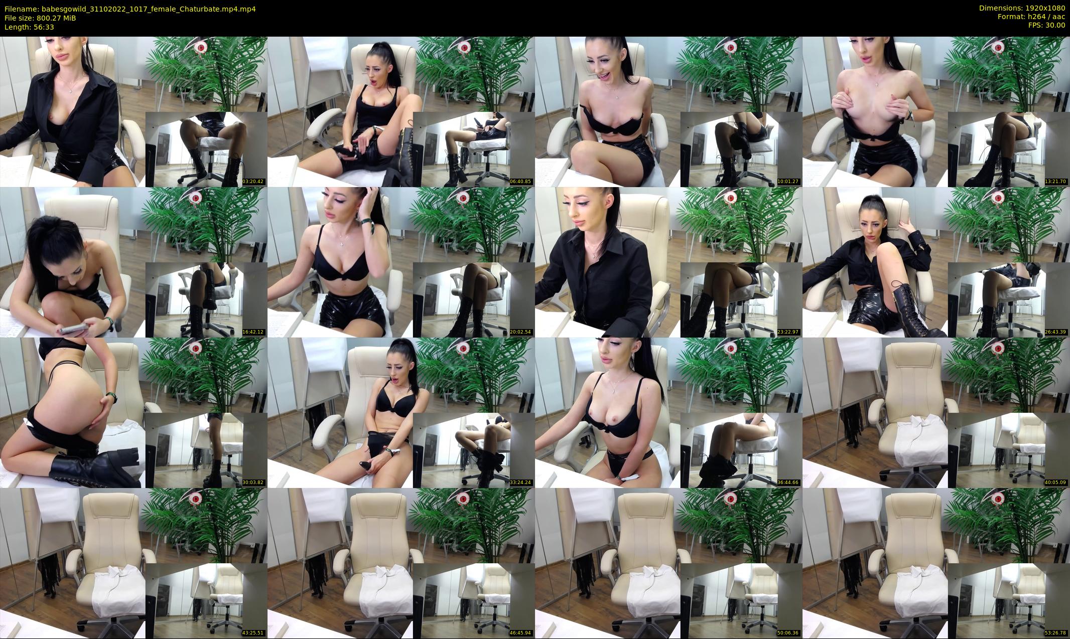 babesgowild — 57 minute Chaturbate couple cam show recording, 1080p, Oct 31, 2022