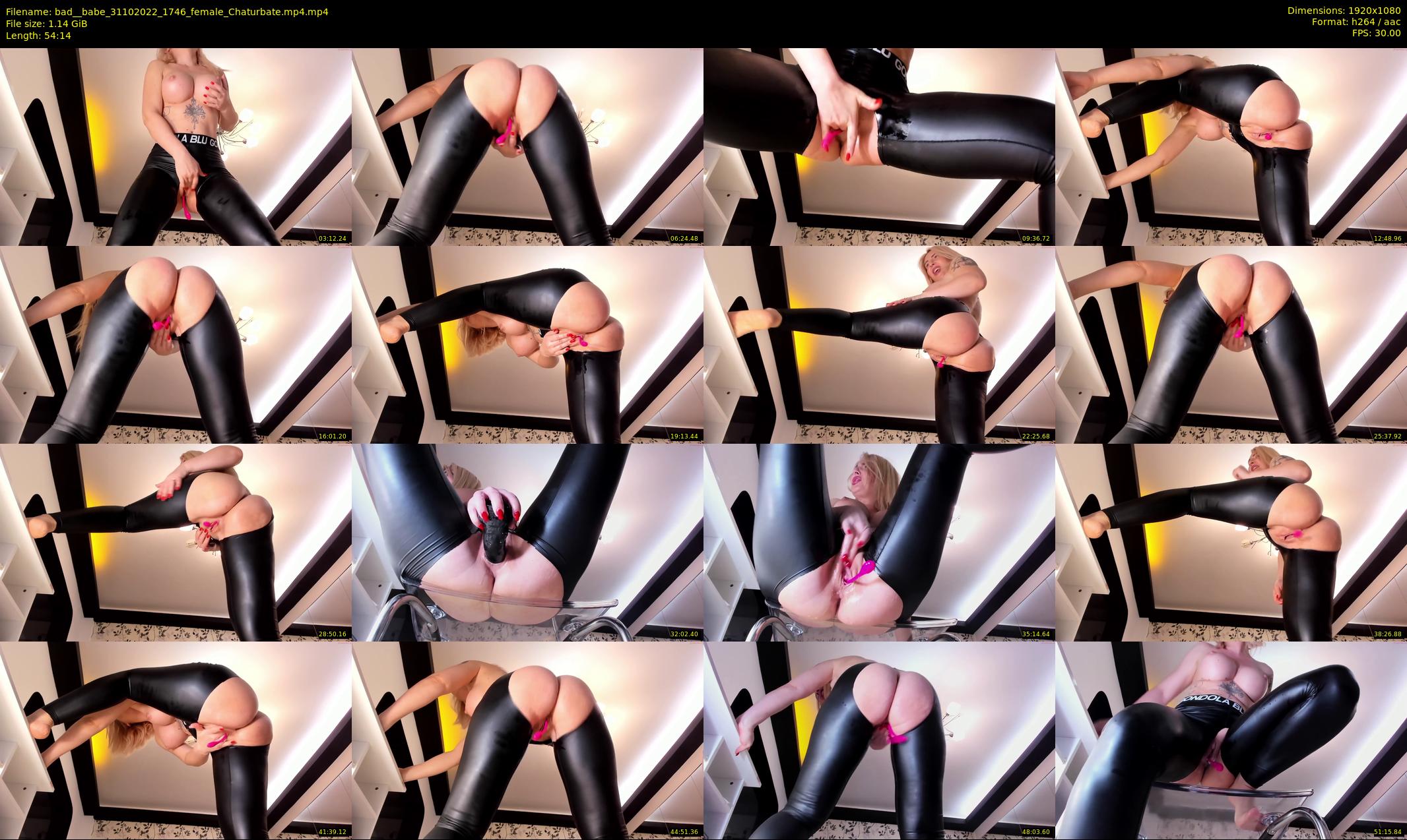 bad__babe — 55 minute Chaturbate female cam show recording, 1080p, Oct 31, 2022