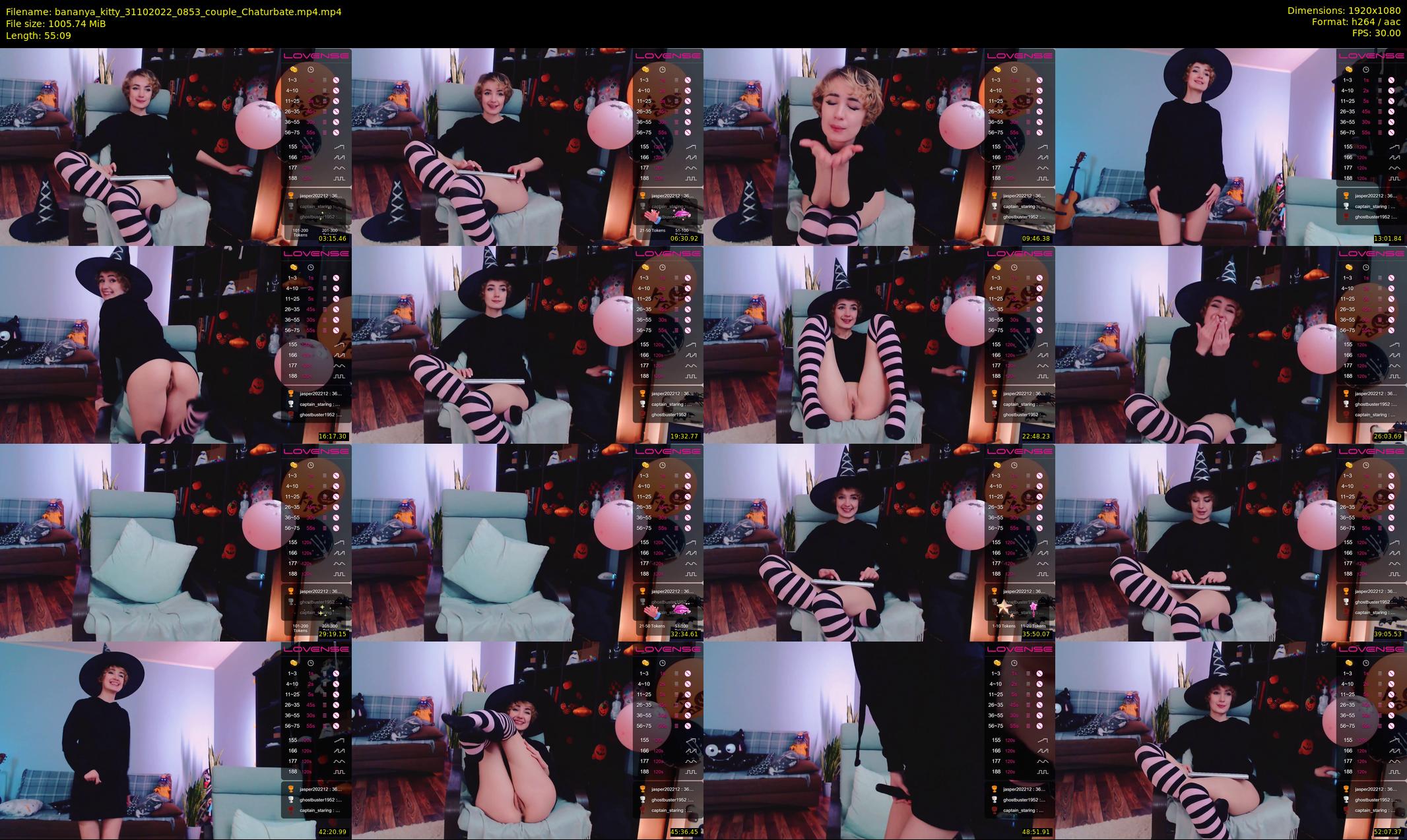 bananya_kitty — 56 minute Chaturbate couple cam show recording, 1080p, Oct 31, 2022