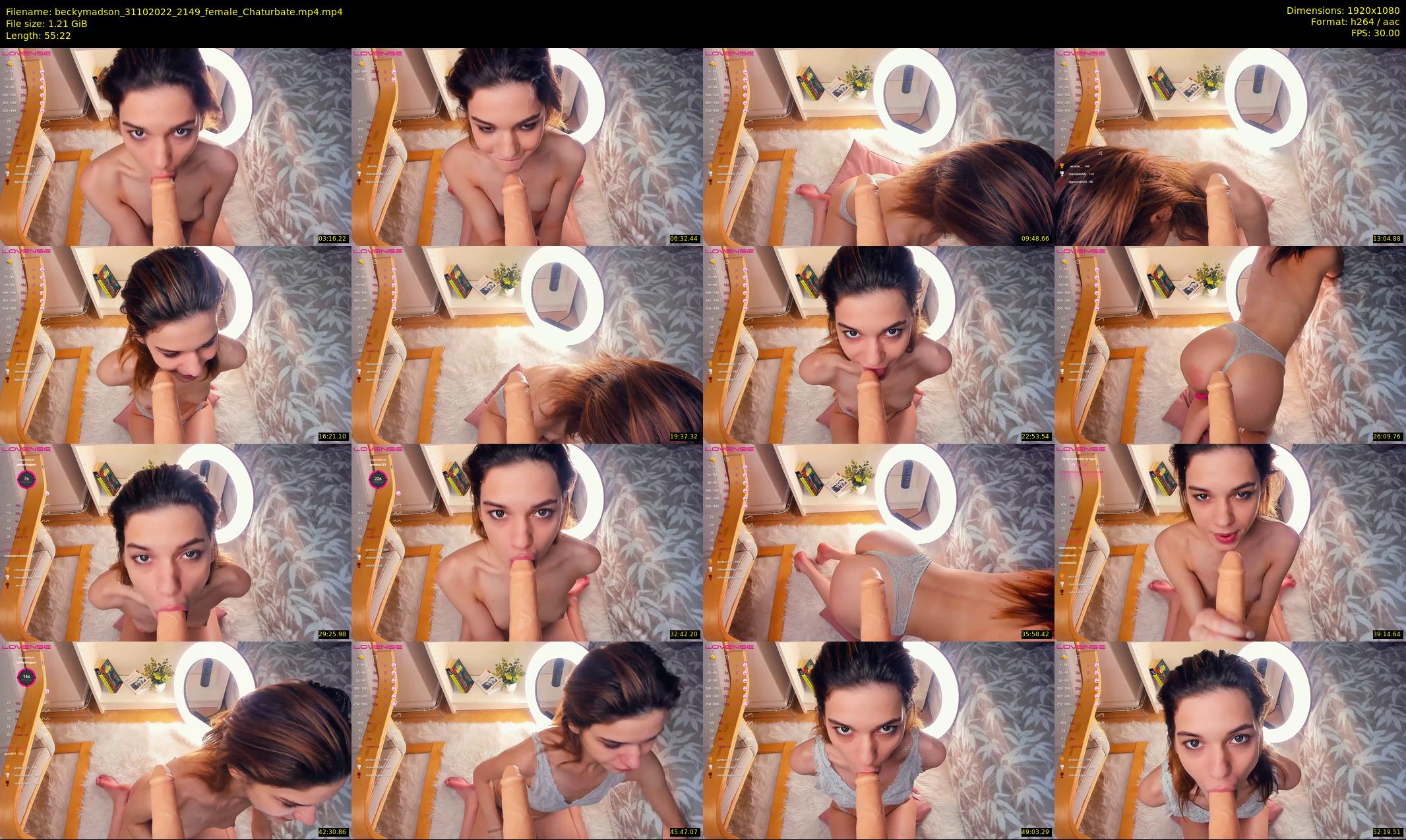 beckymadson — 56 minute Chaturbate female cam show recording, 1080p, Oct 31, 2022