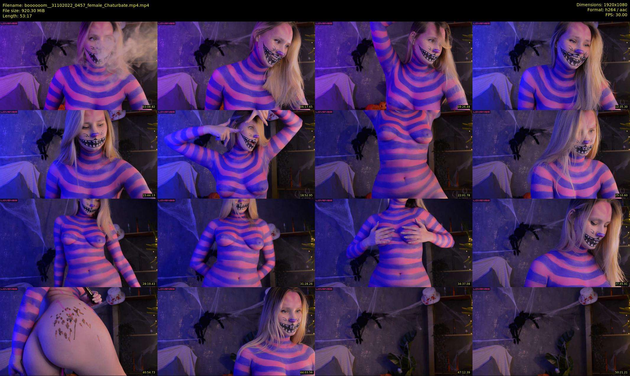 boooooom_ — 54 minute Chaturbate female cam show recording, 1080p, Oct 31, 2022