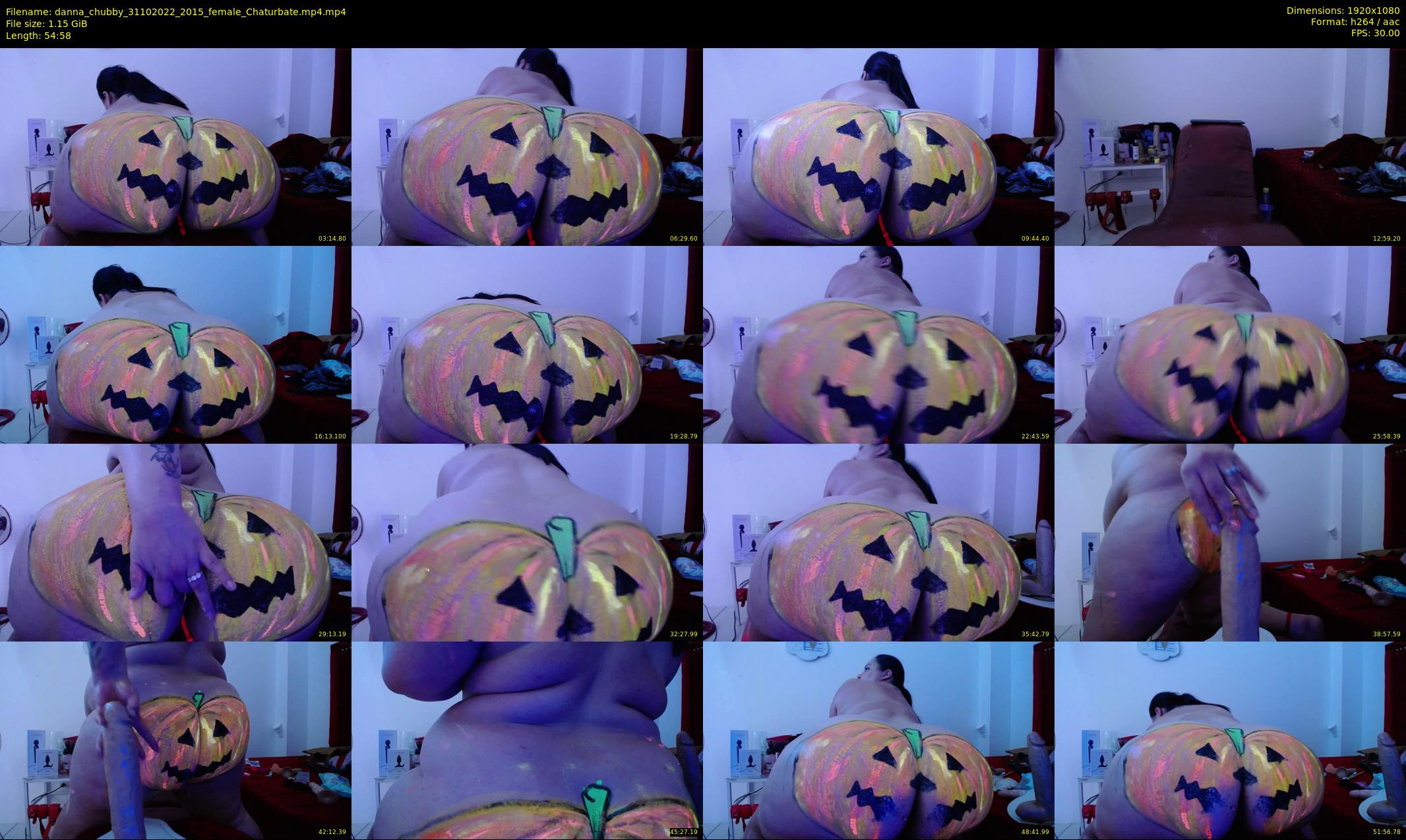 danna_chubby — 55 minute Chaturbate female cam show recording, 1080p, Oct 31, 2022