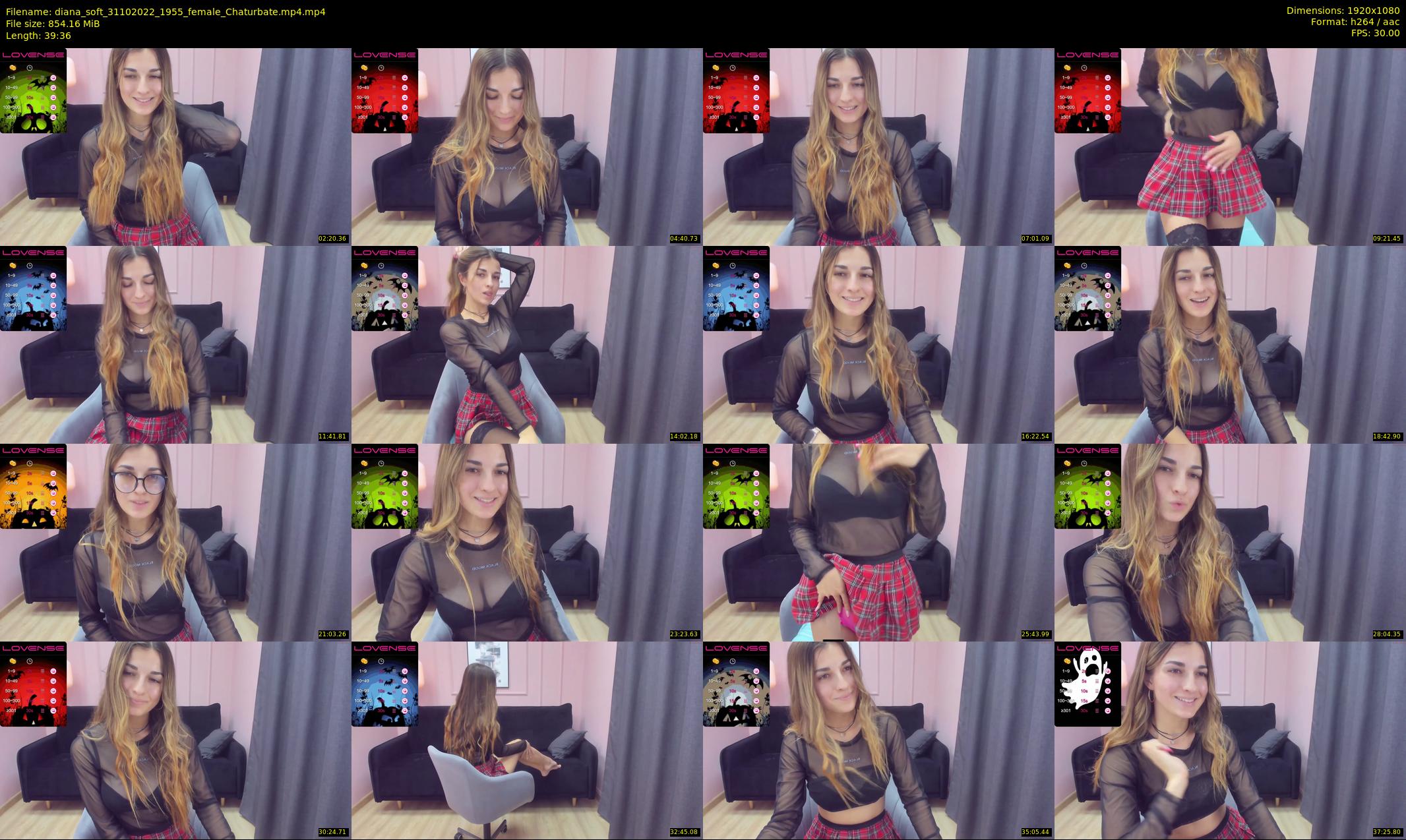 diana_soft — 40 minute Chaturbate female cam show recording, 1080p, Oct 31, 2022