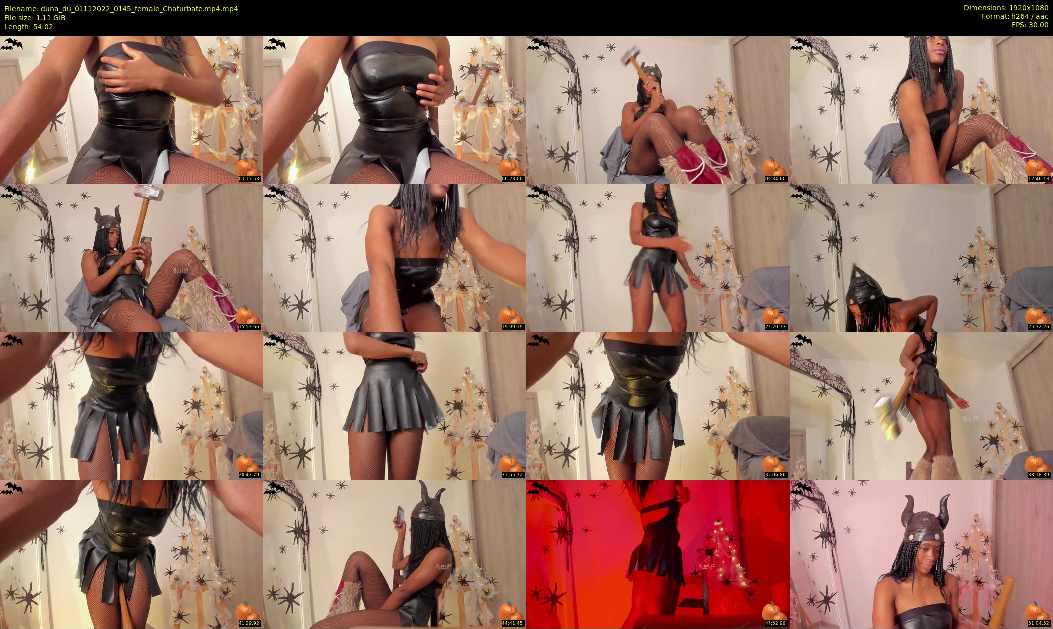duna_du — 55 minute Chaturbate female cam show recording, 1080p, Nov 1, 2022