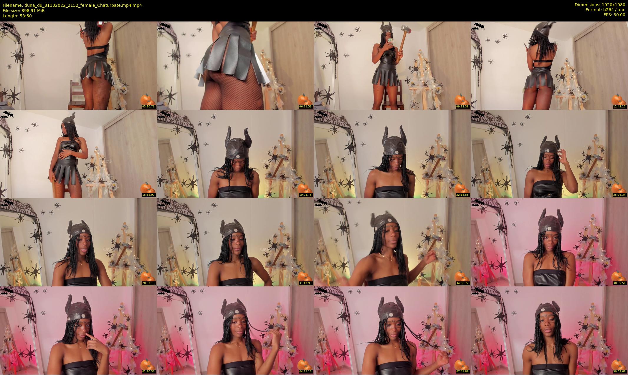 duna_du — 54 minute Chaturbate female cam show recording, 1080p, Oct 31, 2022