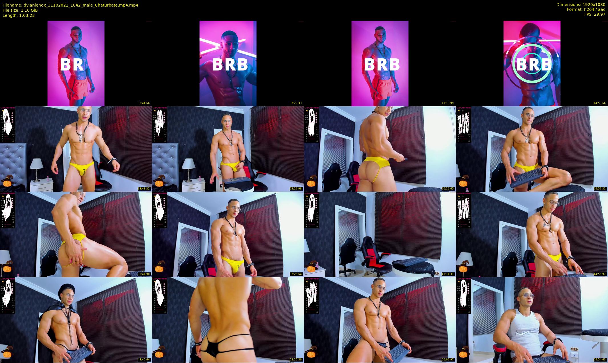 dylanlenox — 64 minute Chaturbate male cam show recording, 1080p, Oct 31, 2022