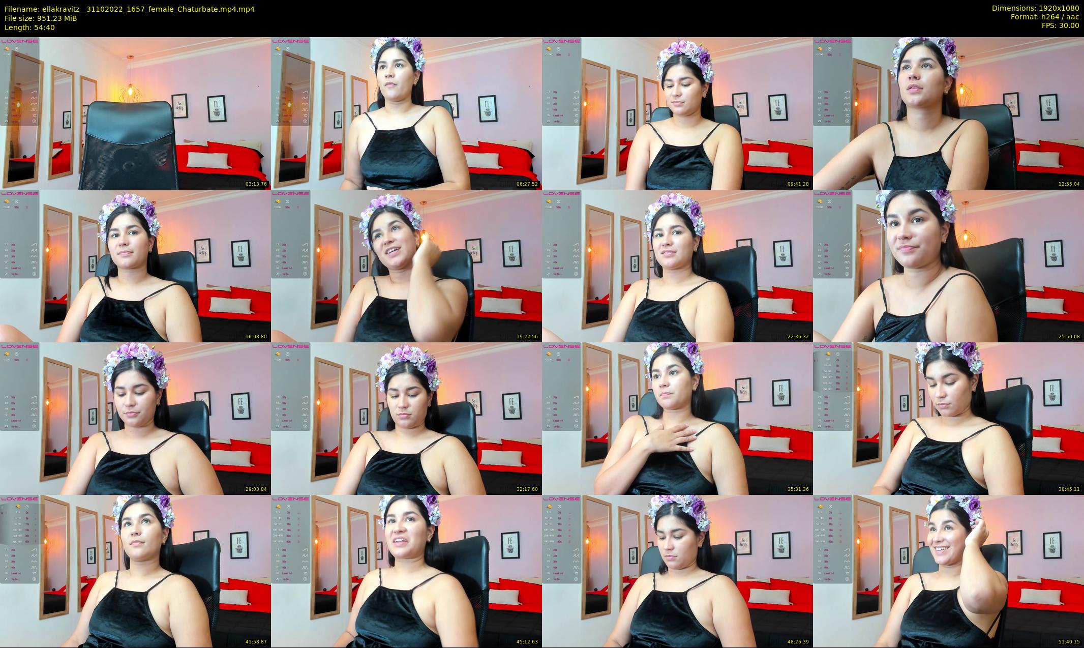ellakravitz_ — 55 minute Chaturbate female cam show recording, 1080p, Oct 31, 2022