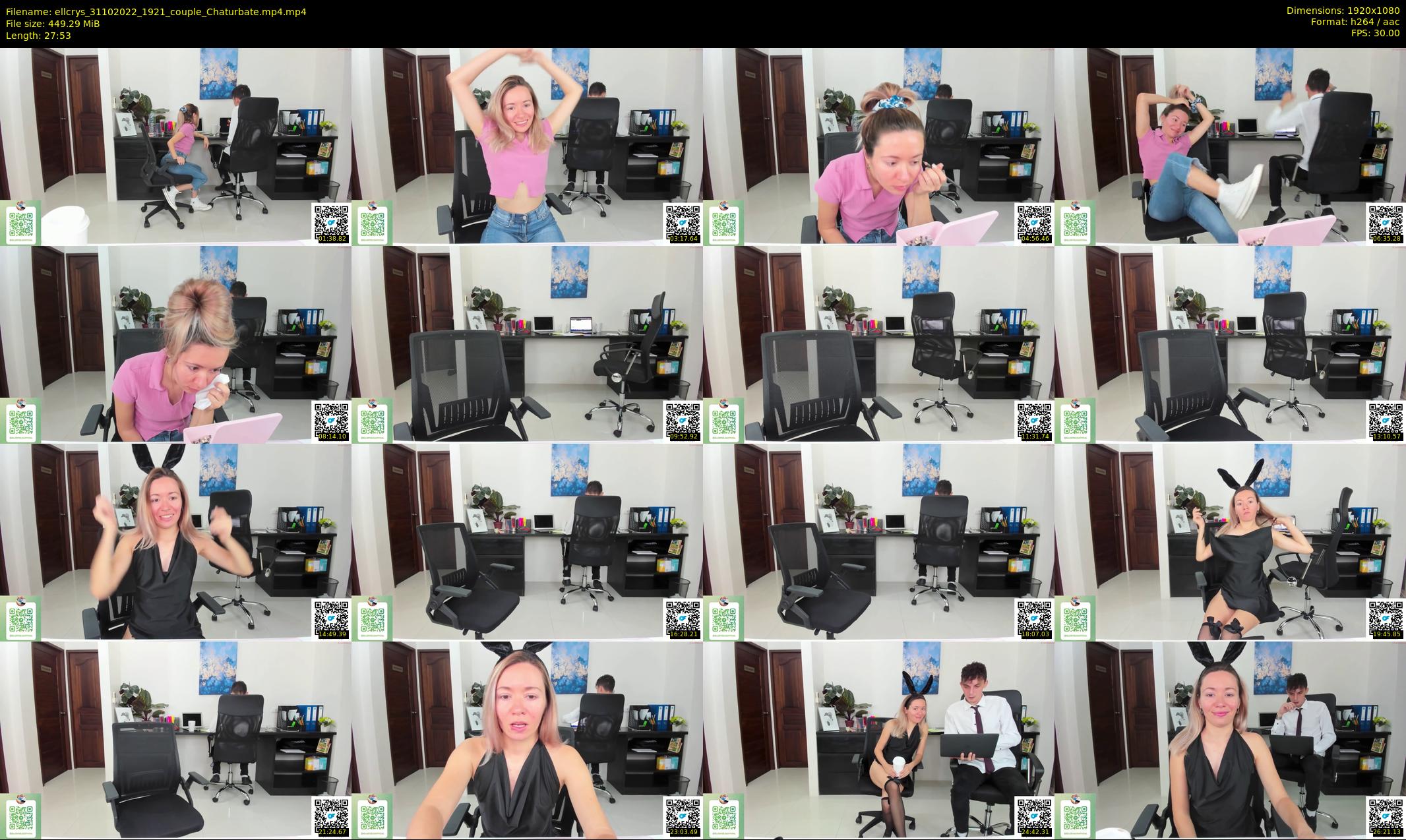 ellcrys — 28 minute Chaturbate couple cam show recording, 1080p, Oct 31, 2022