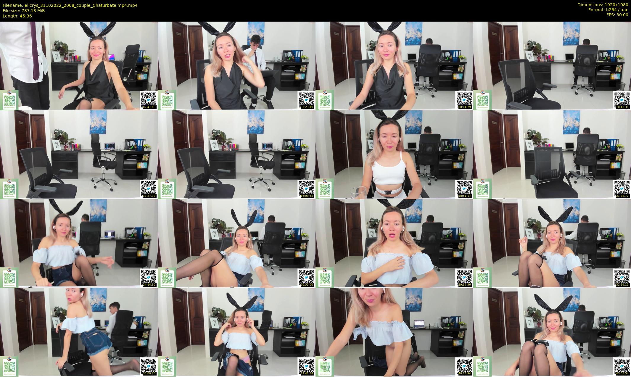 ellcrys — 46 minute Chaturbate couple cam show recording, 1080p, Oct 31, 2022