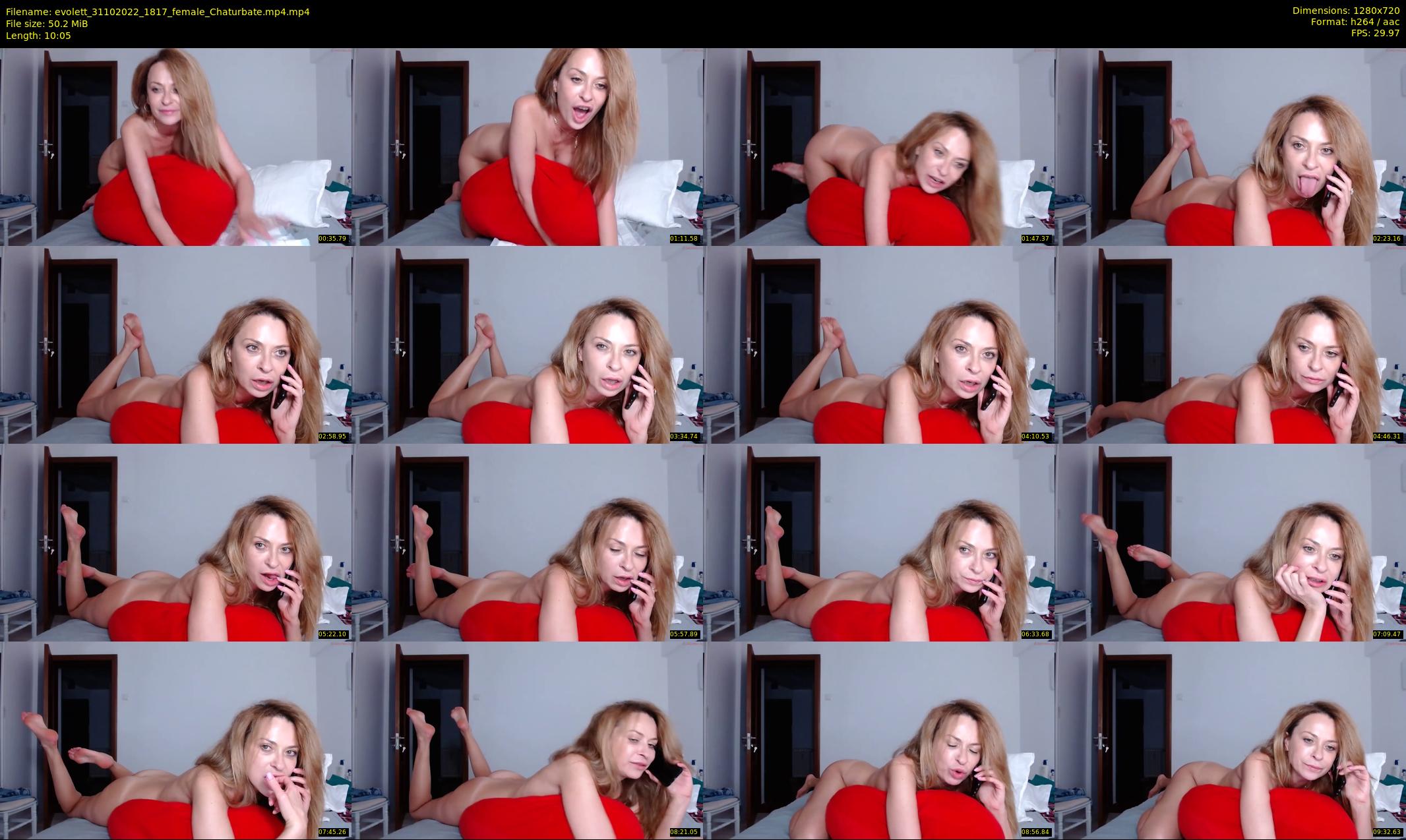 evolett — 11 minute Chaturbate female cam show recording, 720p, Oct 31, 2022