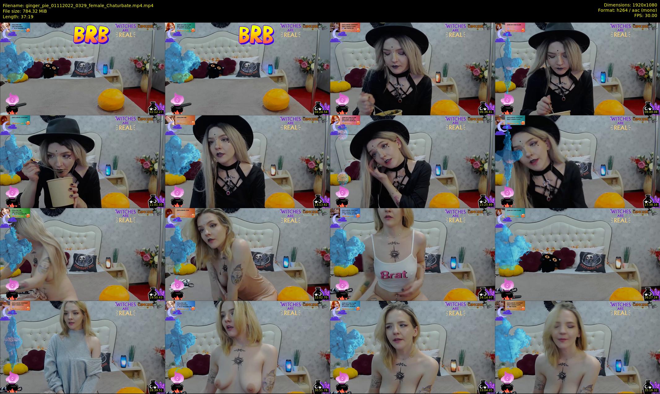 ginger_pie — 38 minute Chaturbate female cam show recording, 1080p, Nov 1, 2022