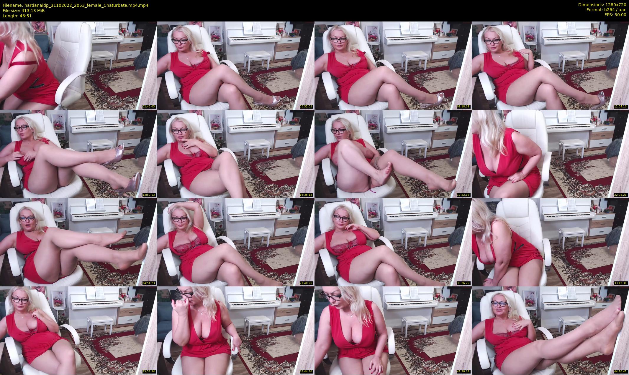 hardanaldp — 47 minute Chaturbate female cam show recording, 720p, Oct 31, 2022