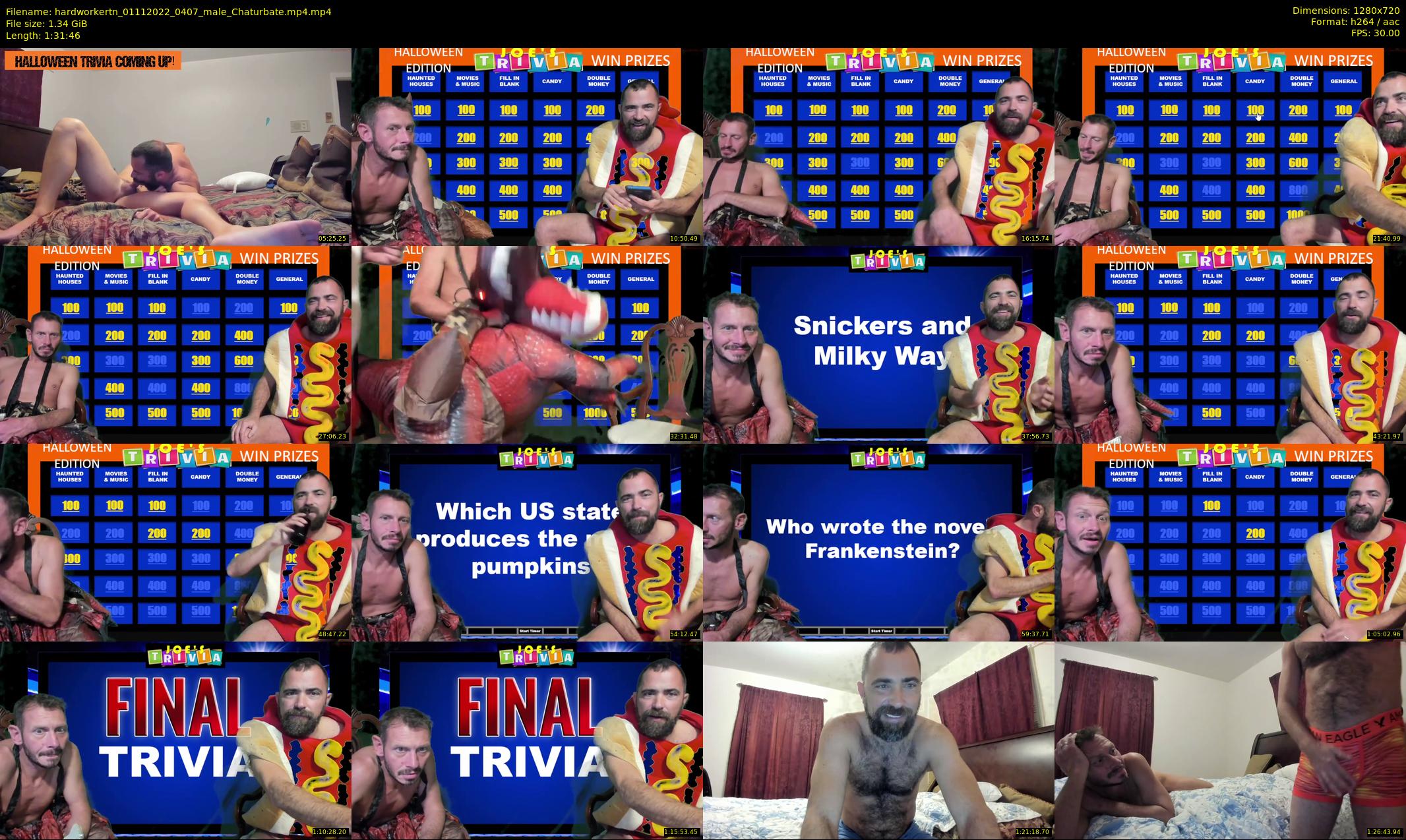 hardworkertn — 92 minute Chaturbate male cam show recording, 720p, Nov 1, 2022