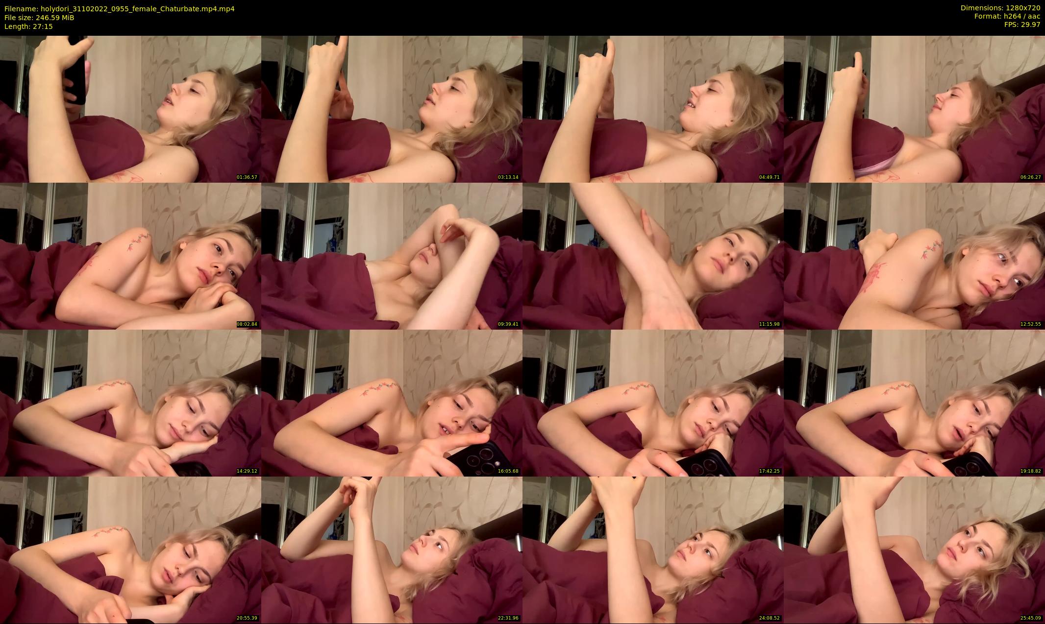 holydori — 28 minute Chaturbate female cam show recording, 720p, Oct 31, 2022