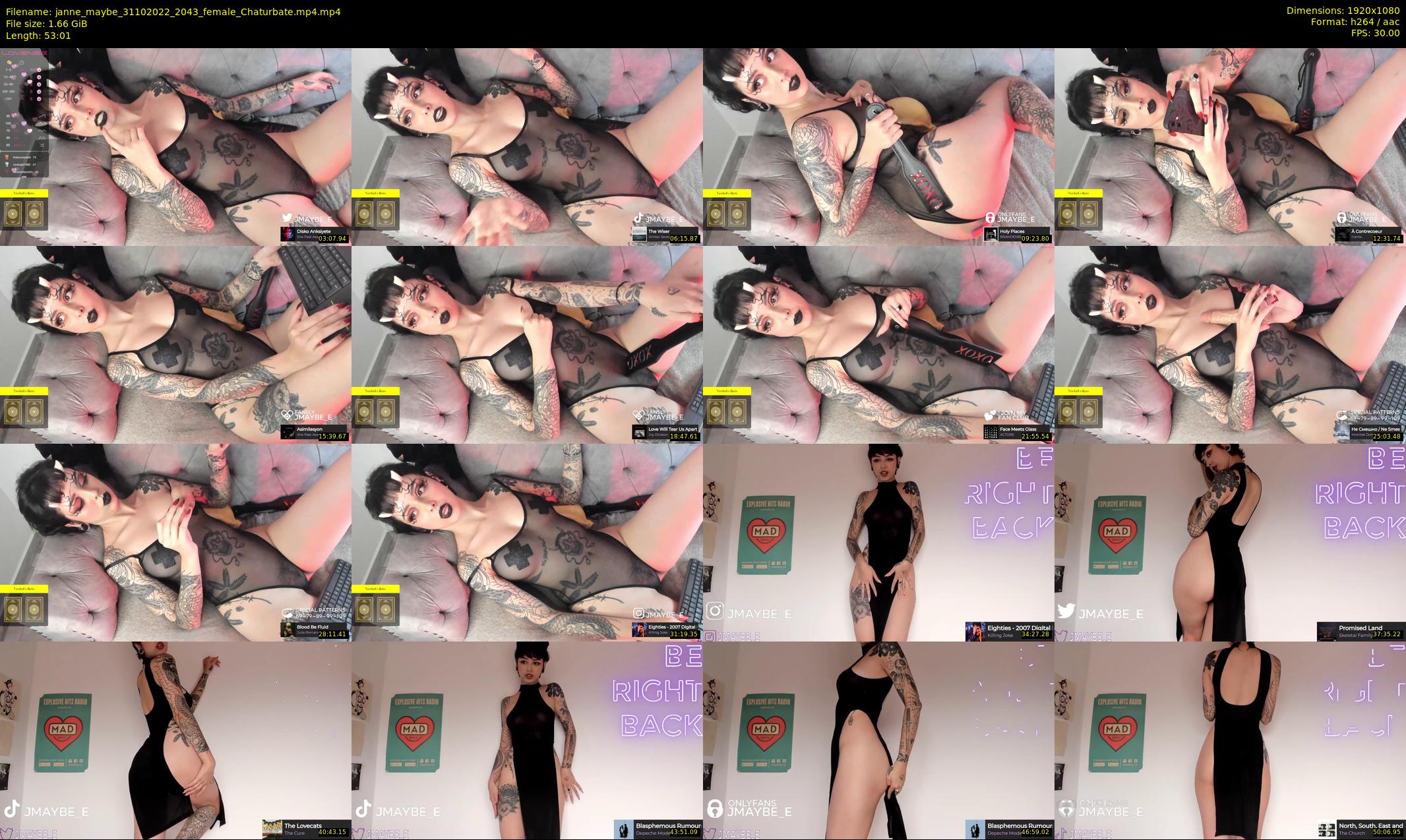 janne_maybe — 54 minute Chaturbate female cam show recording, 1080p, Oct 31, 2022