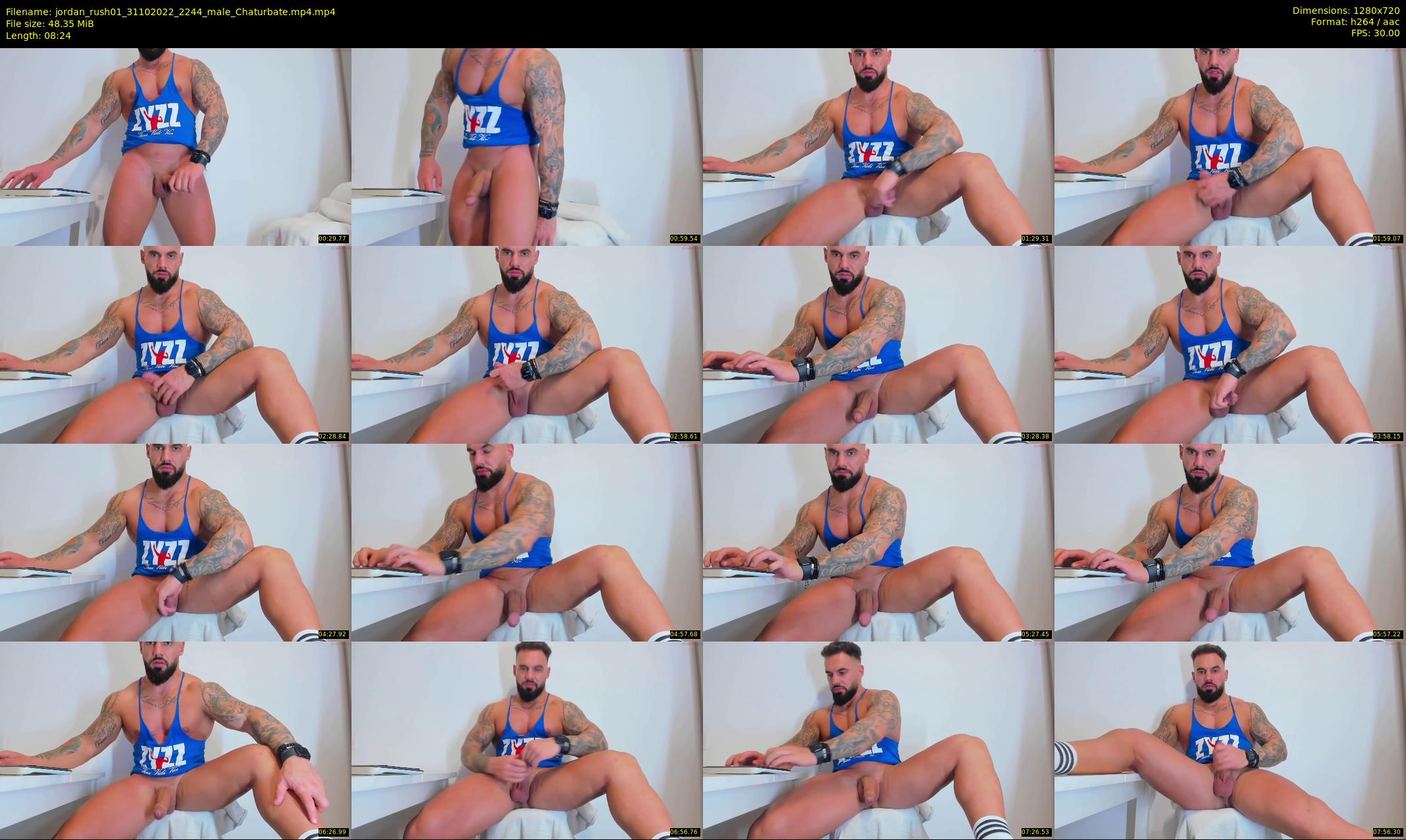 jordan_rush01 — 9 minute Chaturbate male cam show recording, 720p, Oct 31, 2022