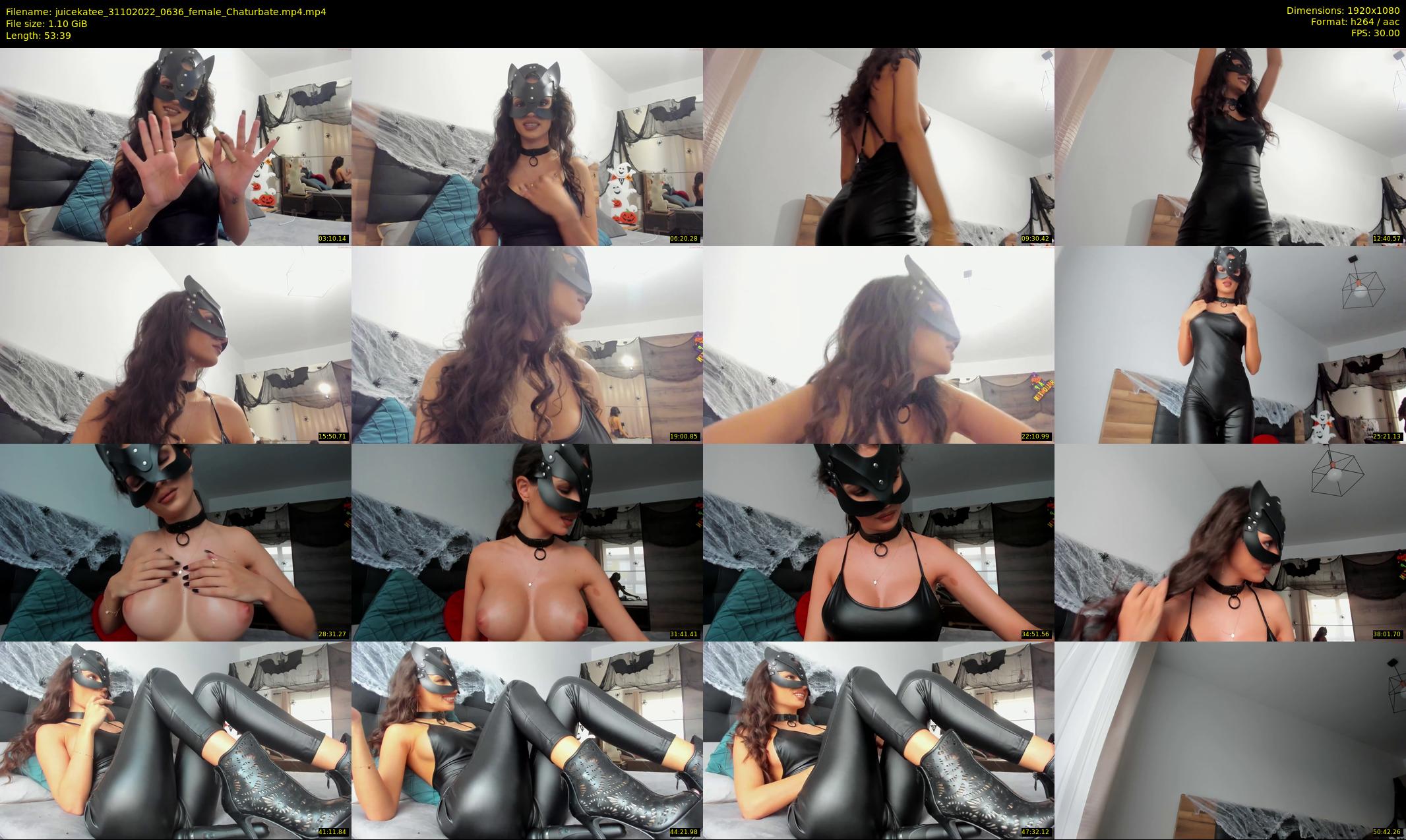 juicekatee — 54 minute Chaturbate female cam show recording, 1080p, Oct 31, 2022