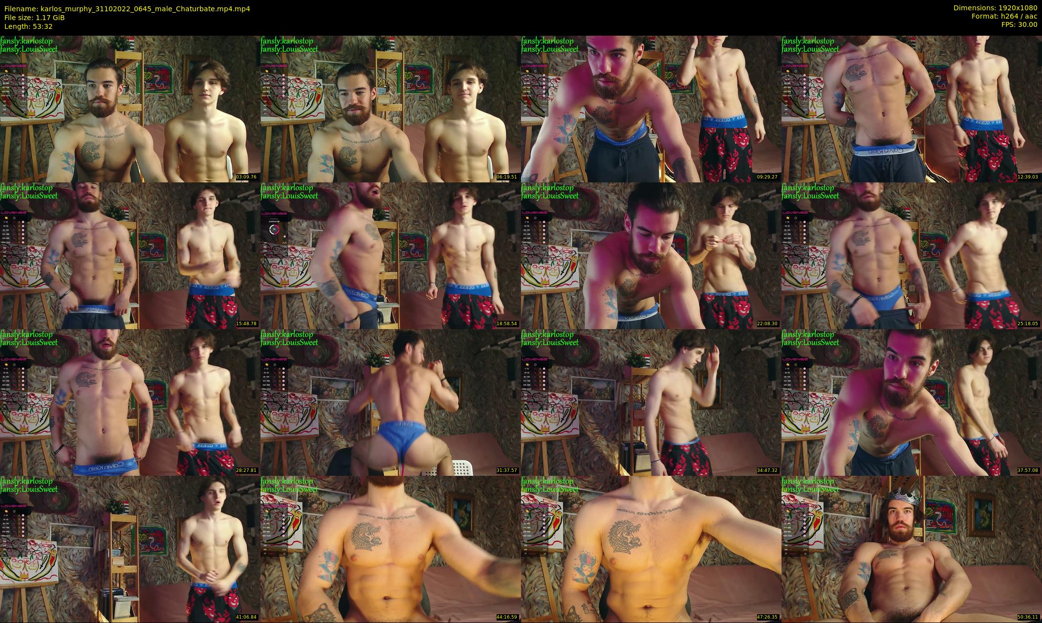 karlos_murphy — 54 minute Chaturbate male cam show recording, 1080p, Oct 31, 2022