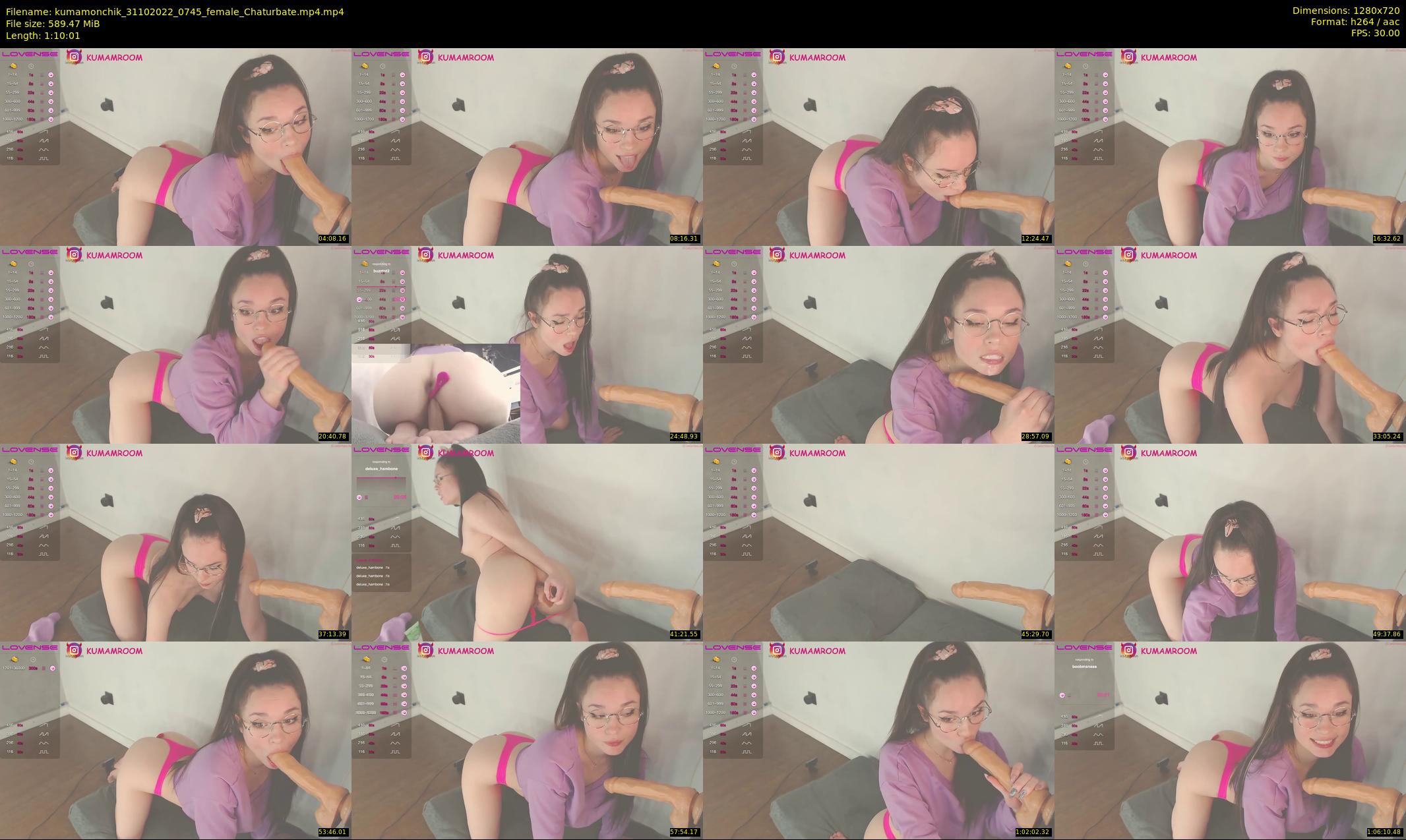 kumamonchik — 71 minute Chaturbate couple cam show recording, 720p, Oct 31, 2022