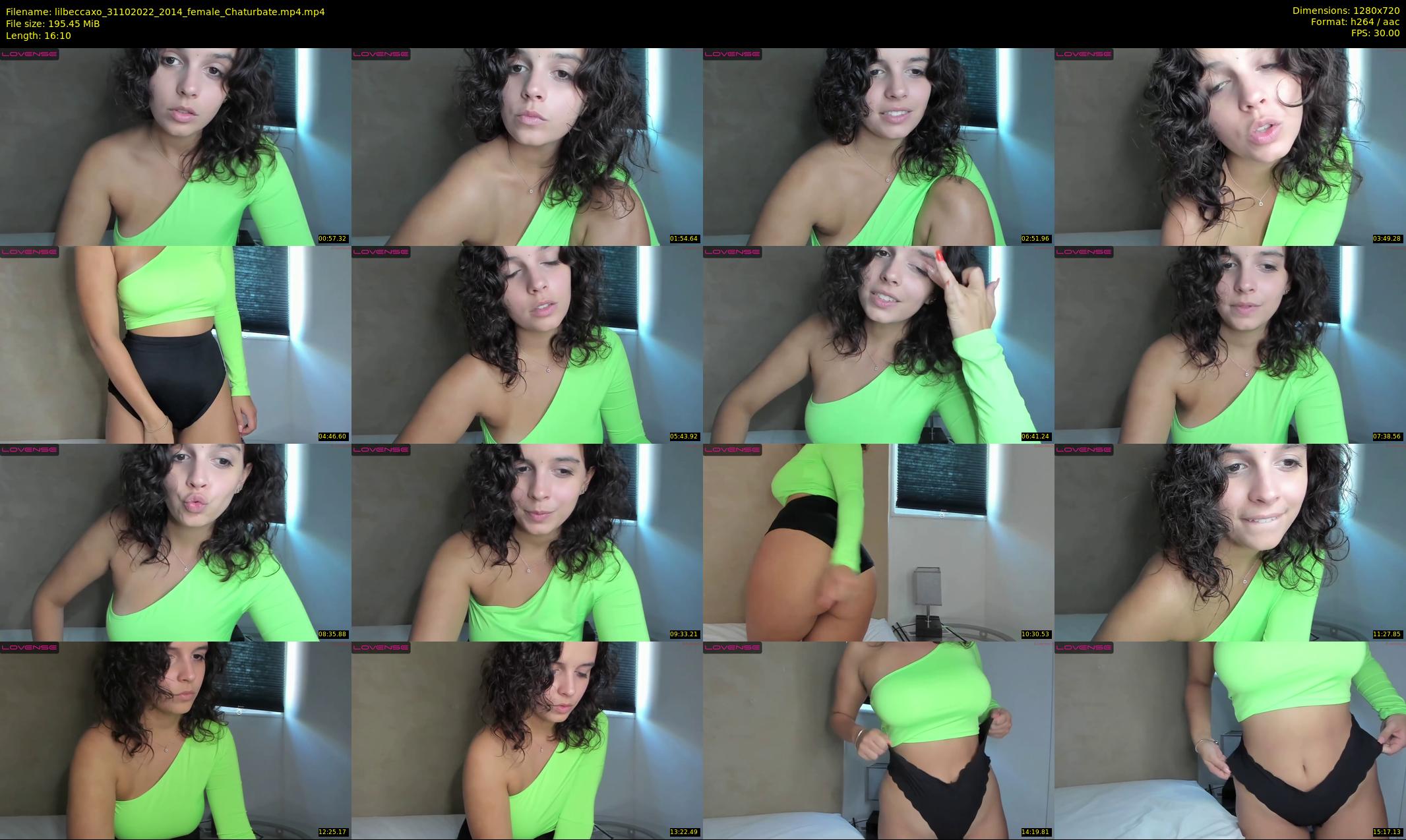 lilbeccaxo — 17 minute Chaturbate female cam show recording, 720p, Oct 31, 2022