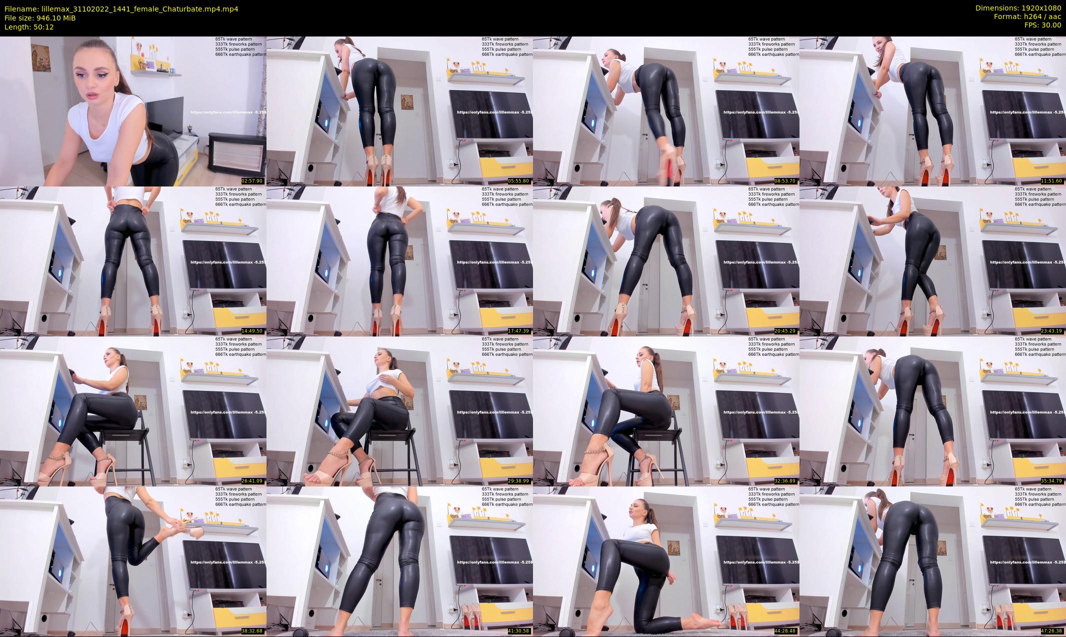 lillemax — 51 minute Chaturbate female cam show recording, 1080p, Oct 31, 2022