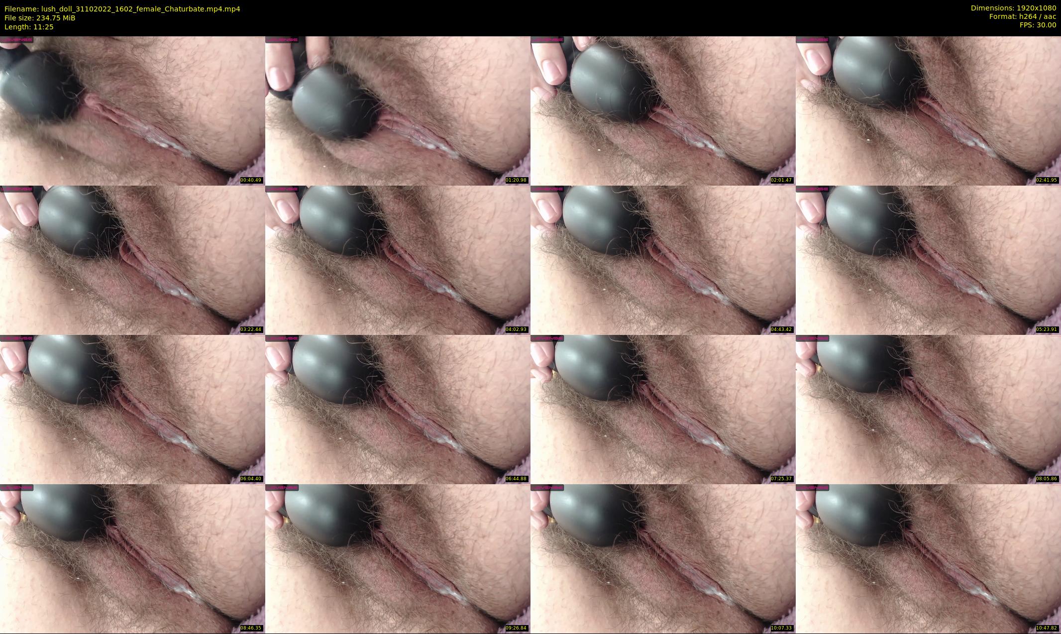 lush_doll — 12 minute Chaturbate female cam show recording, 1080p, Oct 31, 2022