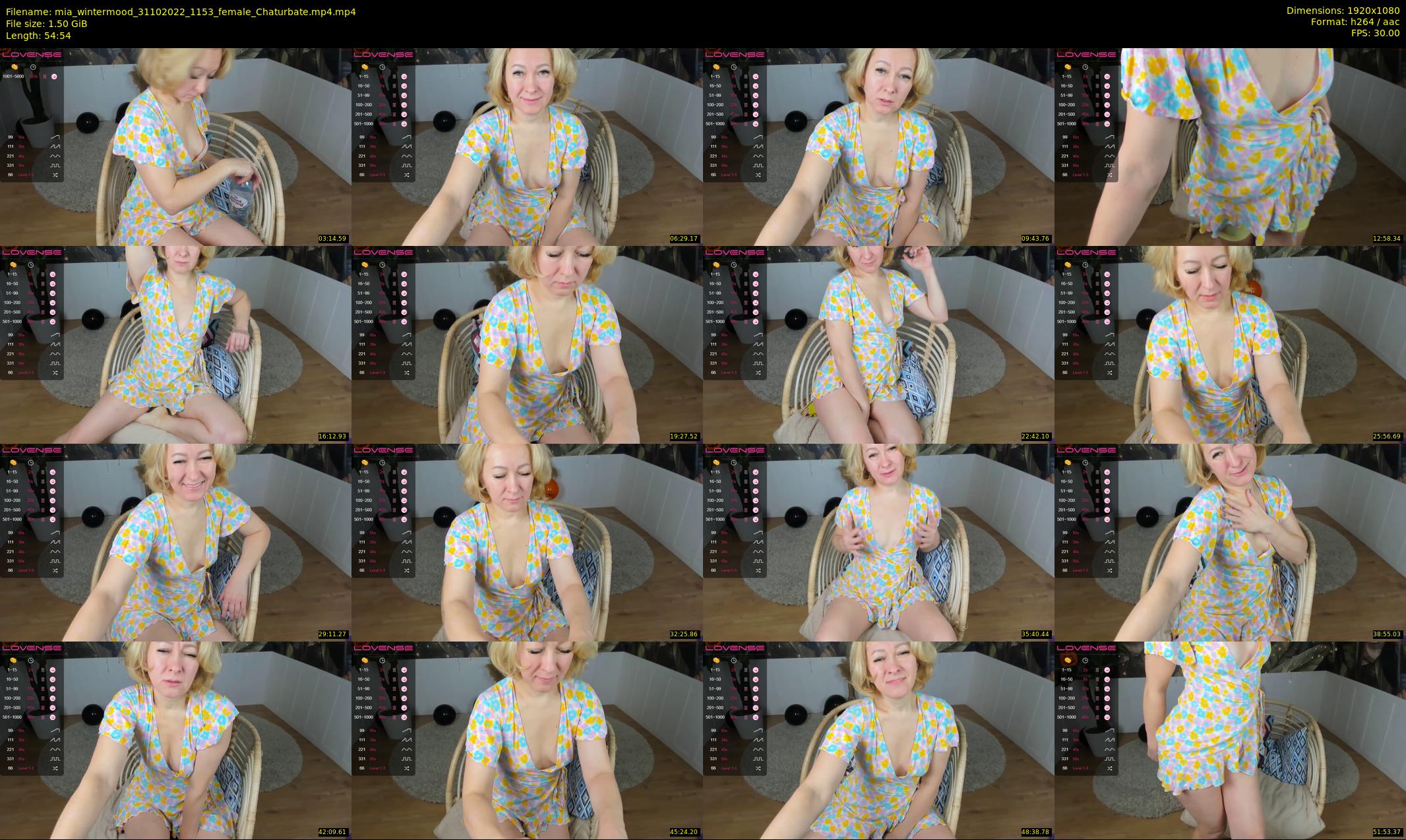 mia_wintermood — 55 minute Chaturbate female cam show recording, 1080p, Oct 31, 2022