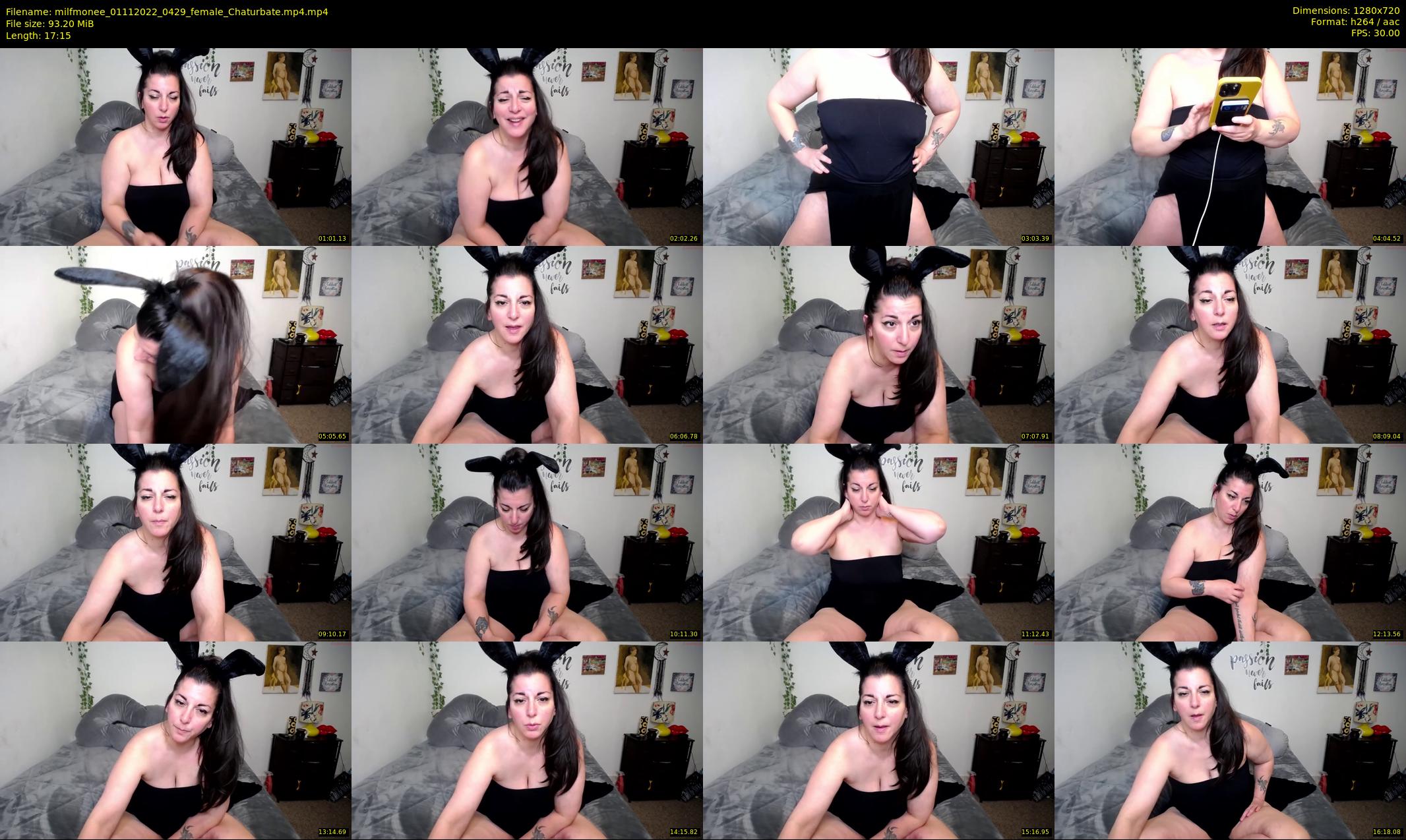 milfmonee — 18 minute Chaturbate female cam show recording, 720p, Nov 1, 2022