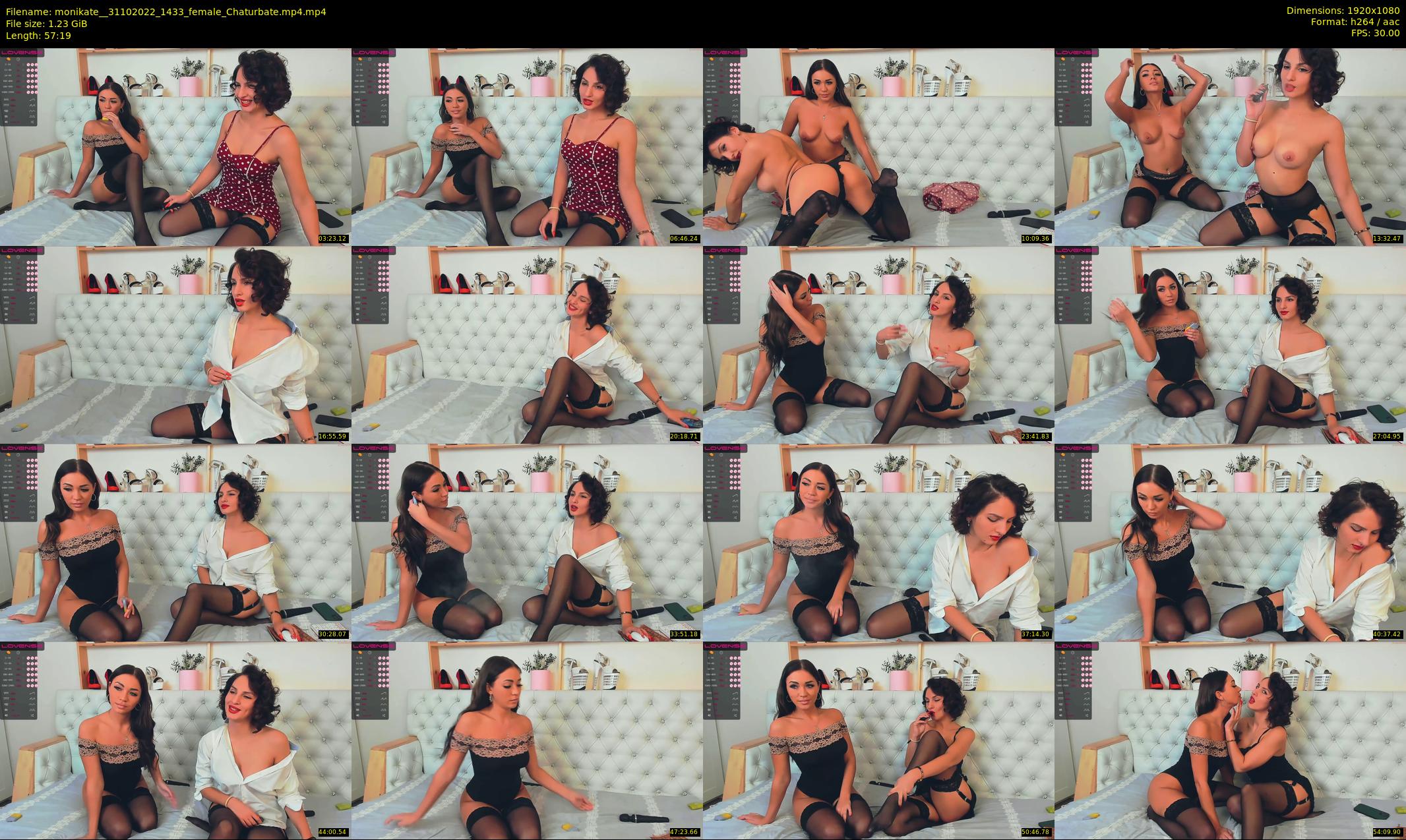 monikate_ — 58 minute Chaturbate couple cam show recording, 1080p, Oct 31, 2022
