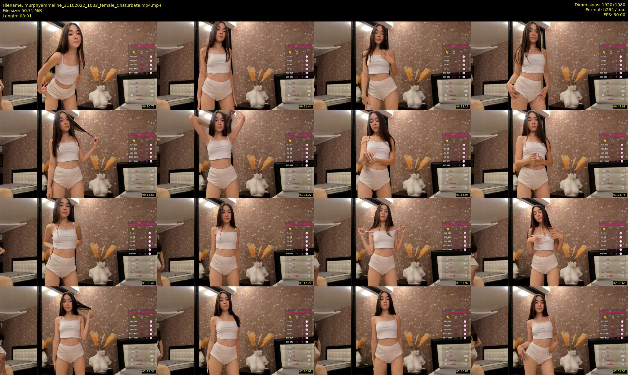 murphyemmeline — 4 minute Chaturbate female cam show recording, 1080p, Oct 31, 2022