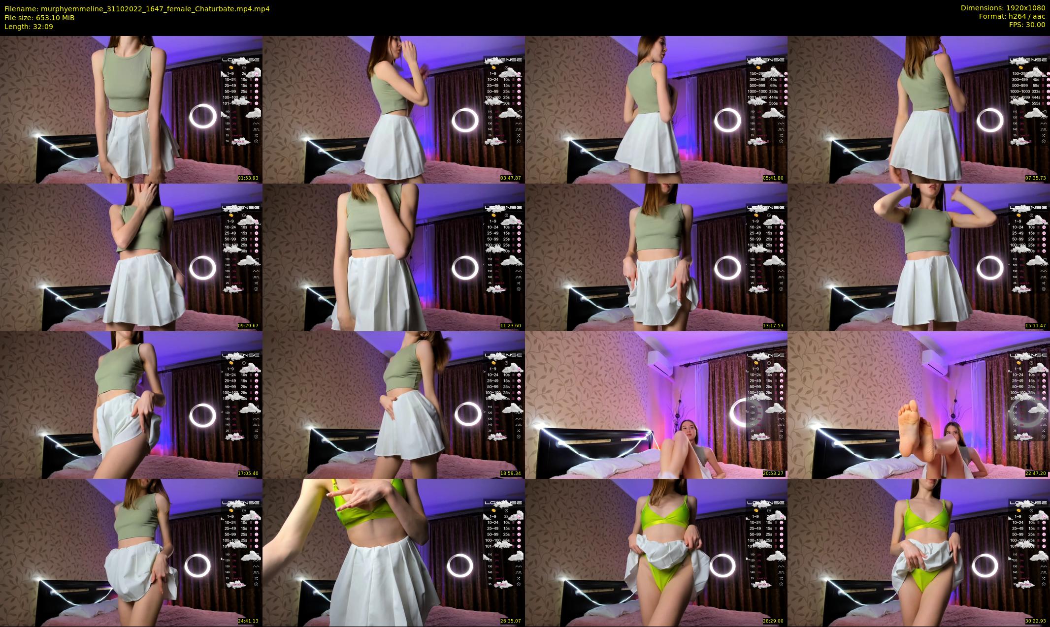 murphyemmeline — 33 minute Chaturbate female cam show recording, 1080p, Oct 31, 2022