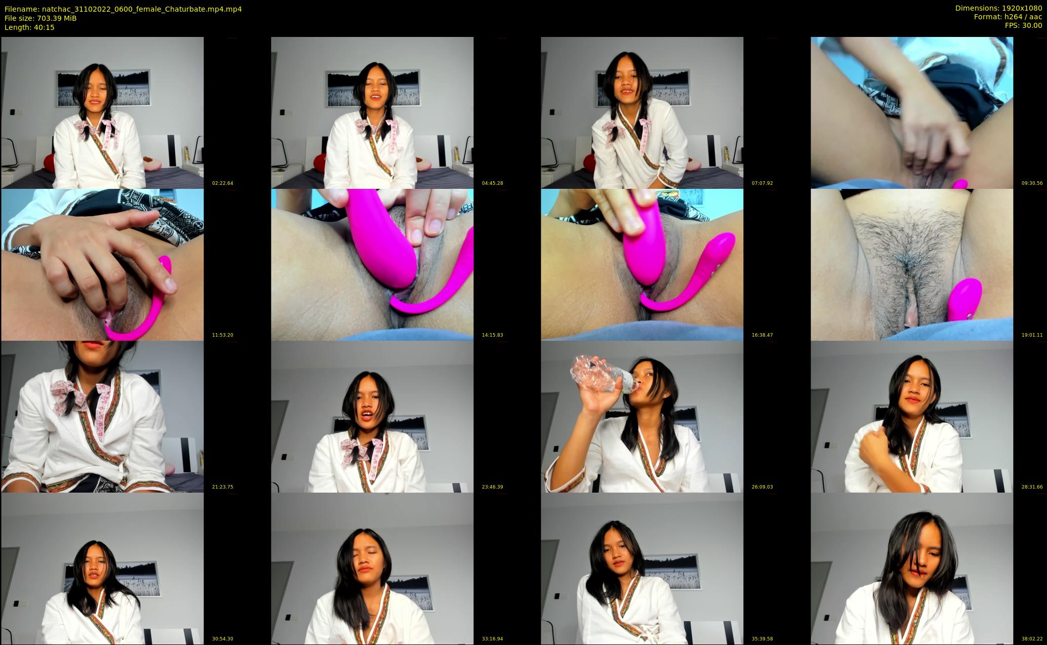 natchac — 41 minute Chaturbate female cam show recording, 1080p, Oct 31, 2022