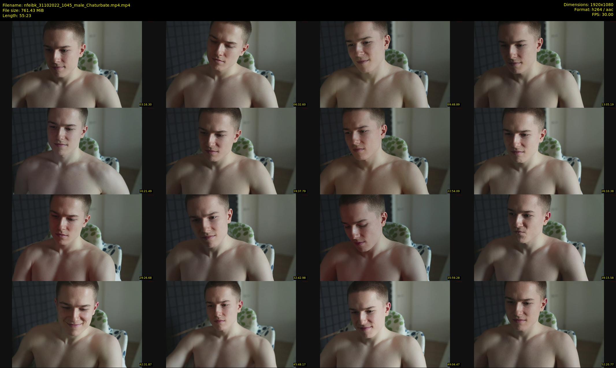 nfeibk — 56 minute Chaturbate male cam show recording, 1080p, Oct 31, 2022