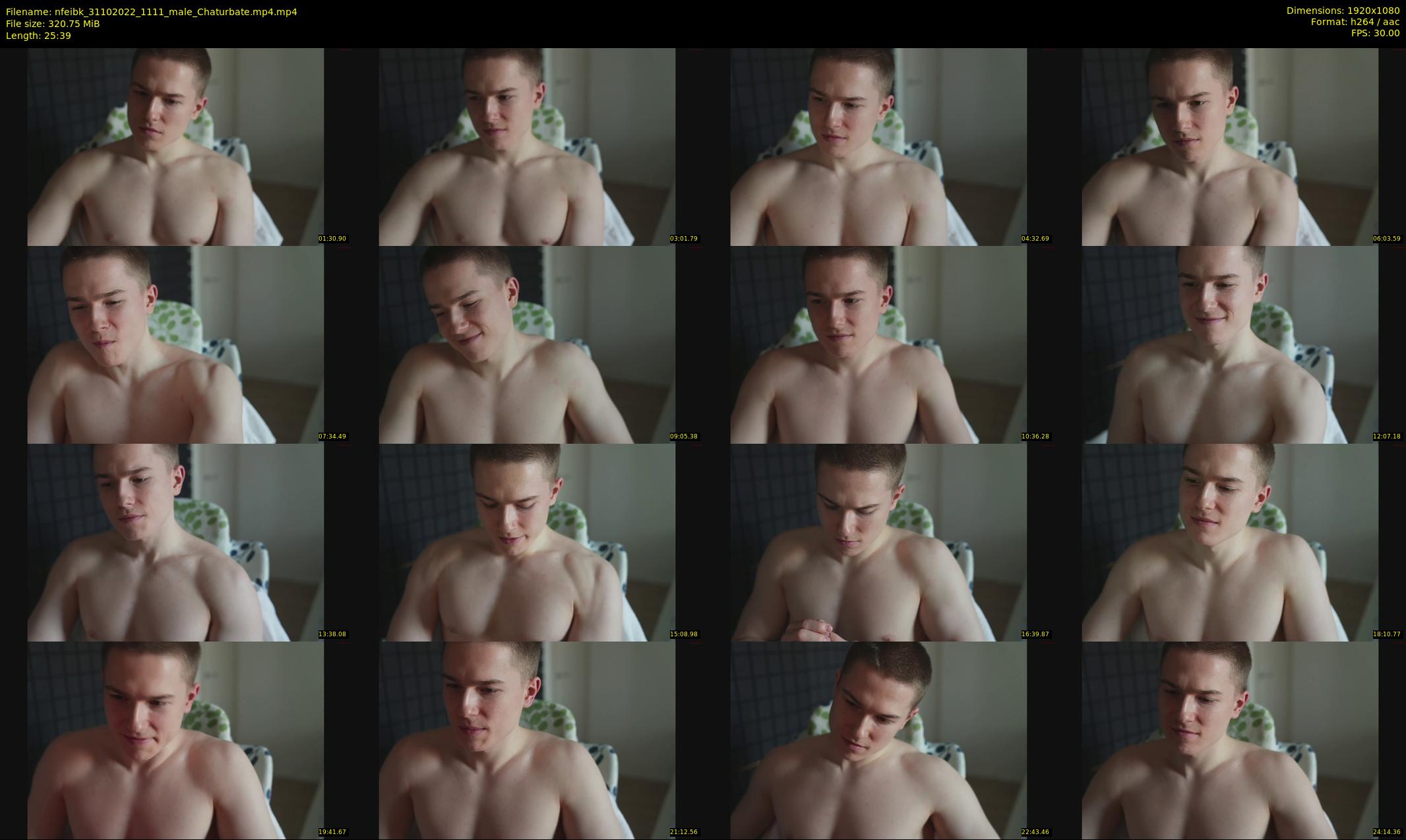 nfeibk — 26 minute Chaturbate male cam show recording, 1080p, Oct 31, 2022