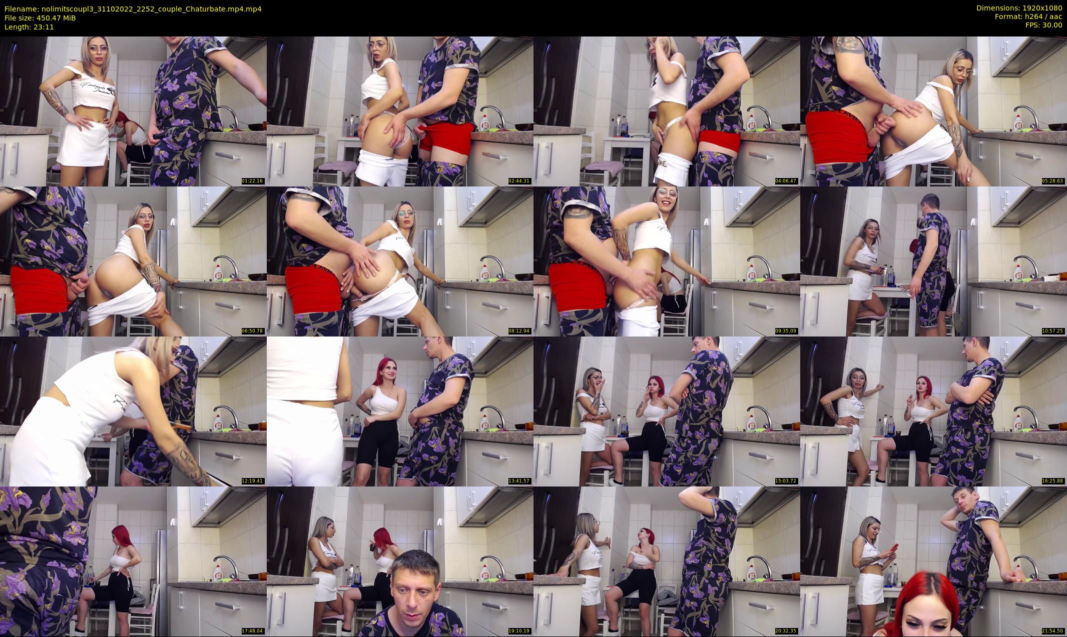 nolimitscoupl3 — 24 minute Chaturbate couple cam show recording, 1080p, Oct 31, 2022