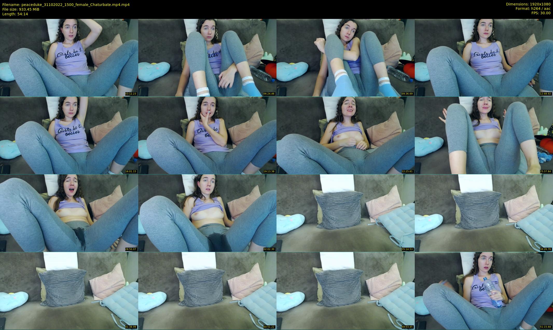 peaceduke — 55 minute Chaturbate female cam show recording, 1080p, Oct 31, 2022